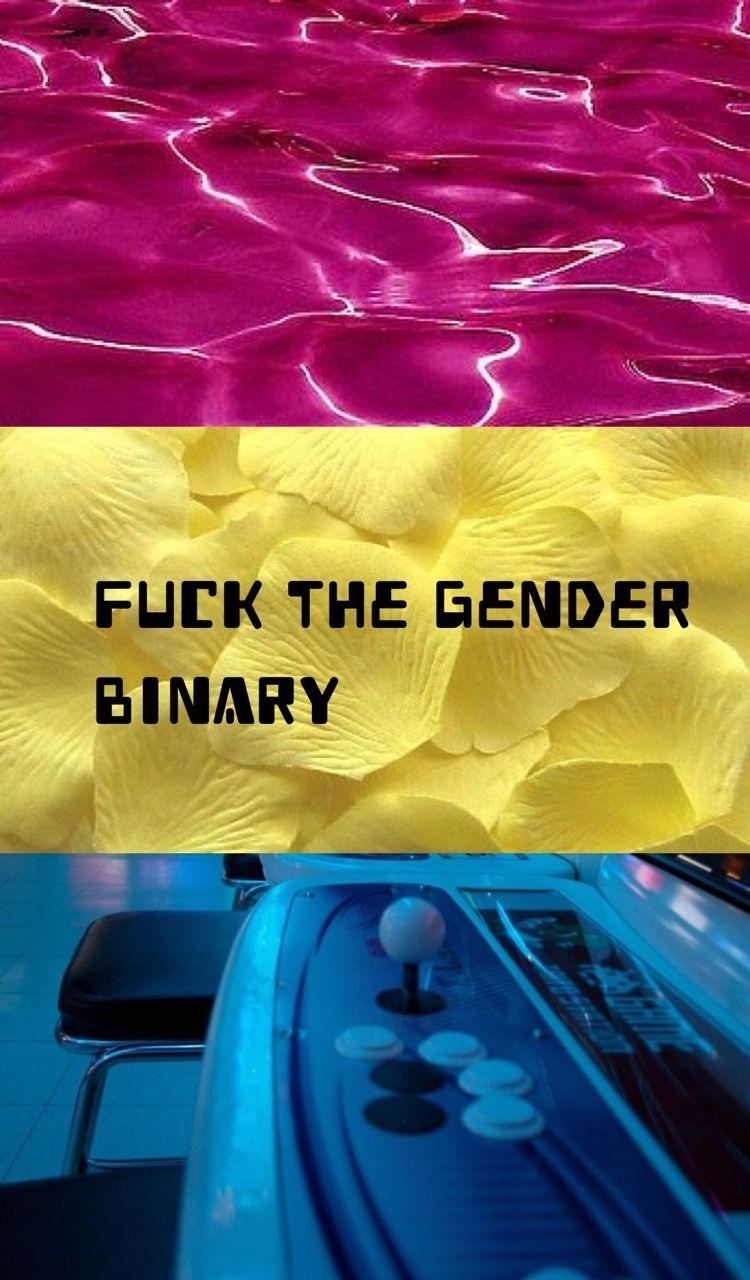 pansexual lockscreen hashtag Image on Tumblr