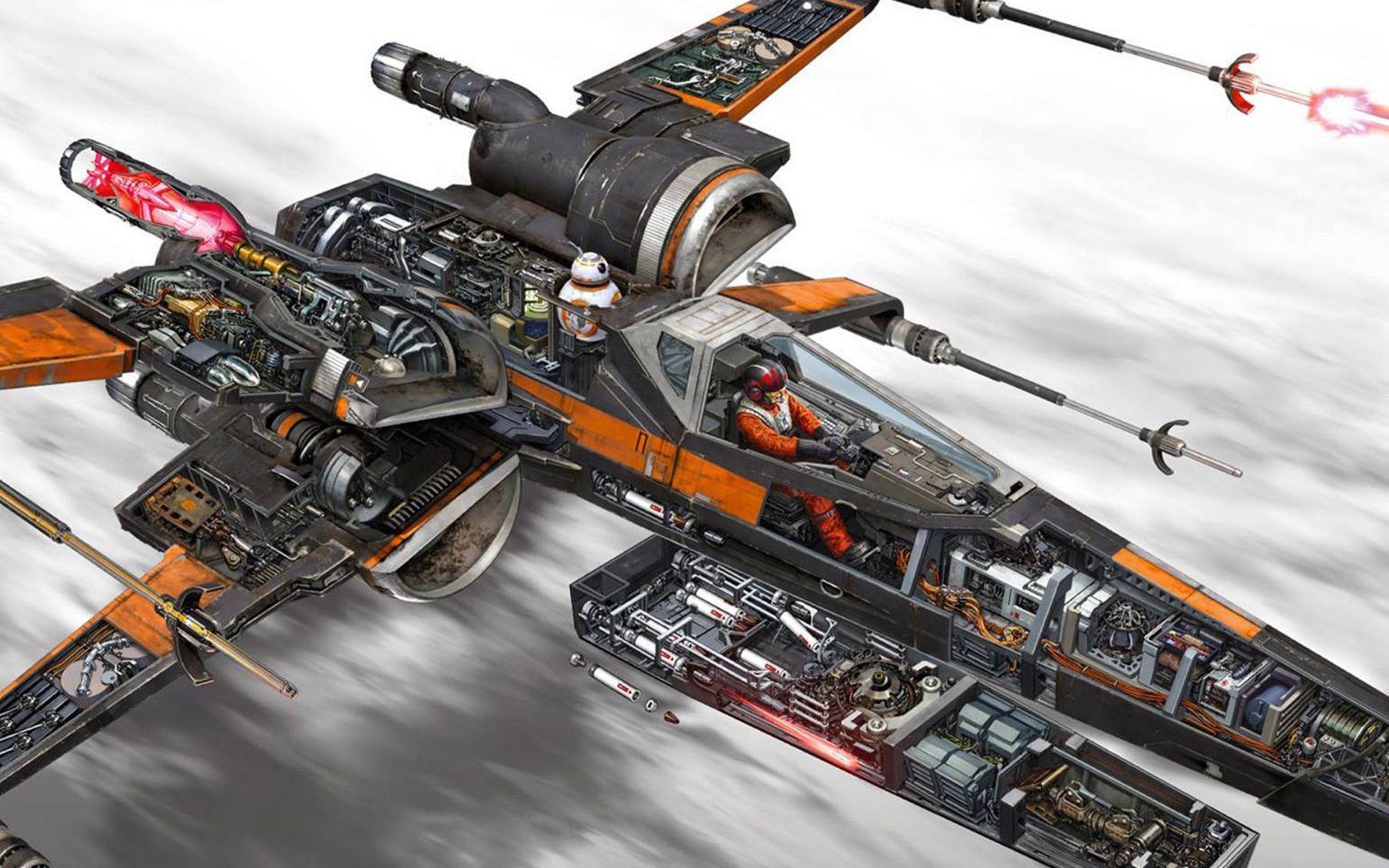 Spaceships And Vehicles X Wing Fighter In The Series Star Wars