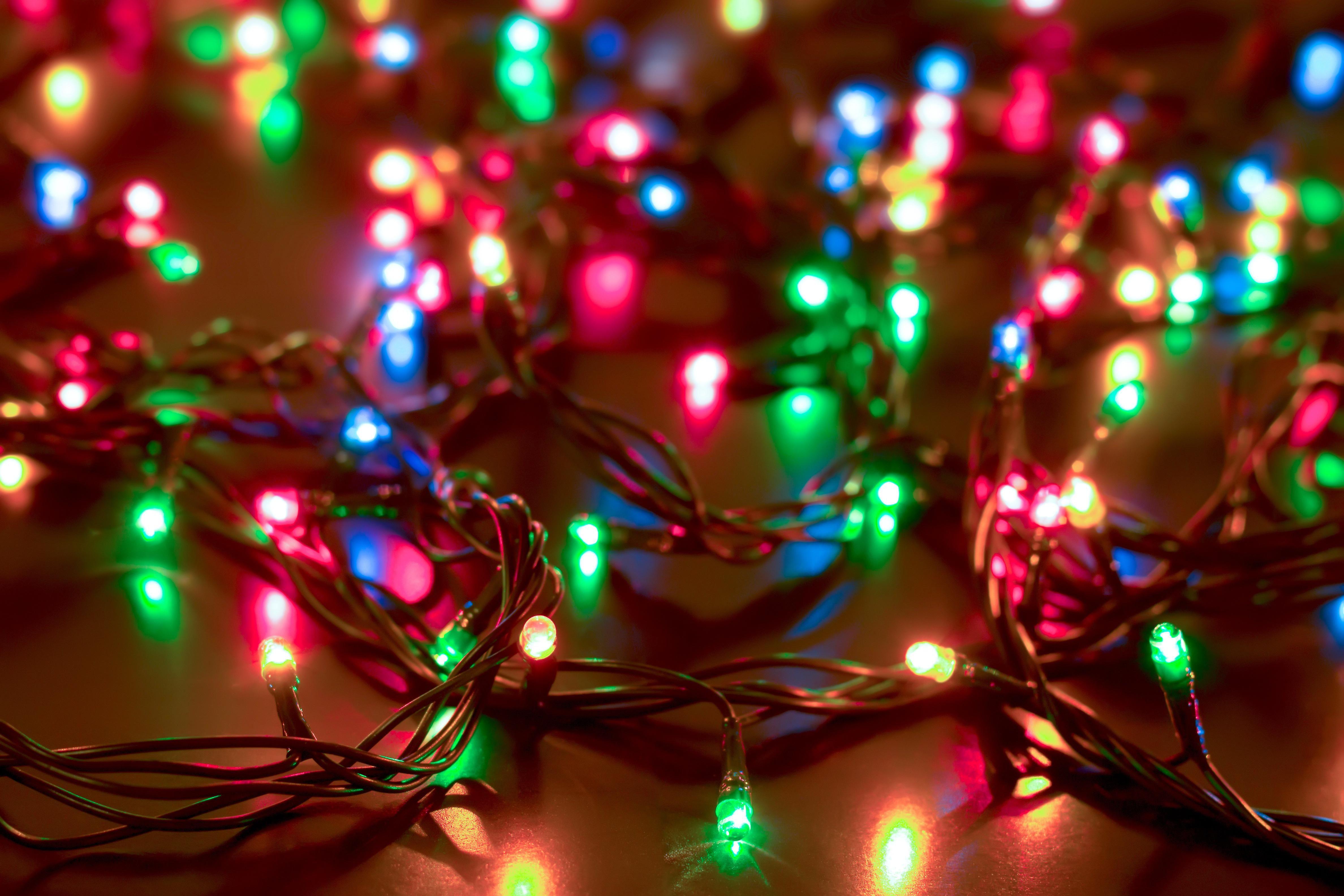 Photo Collection Colorful Fairy Lights Wallpapers