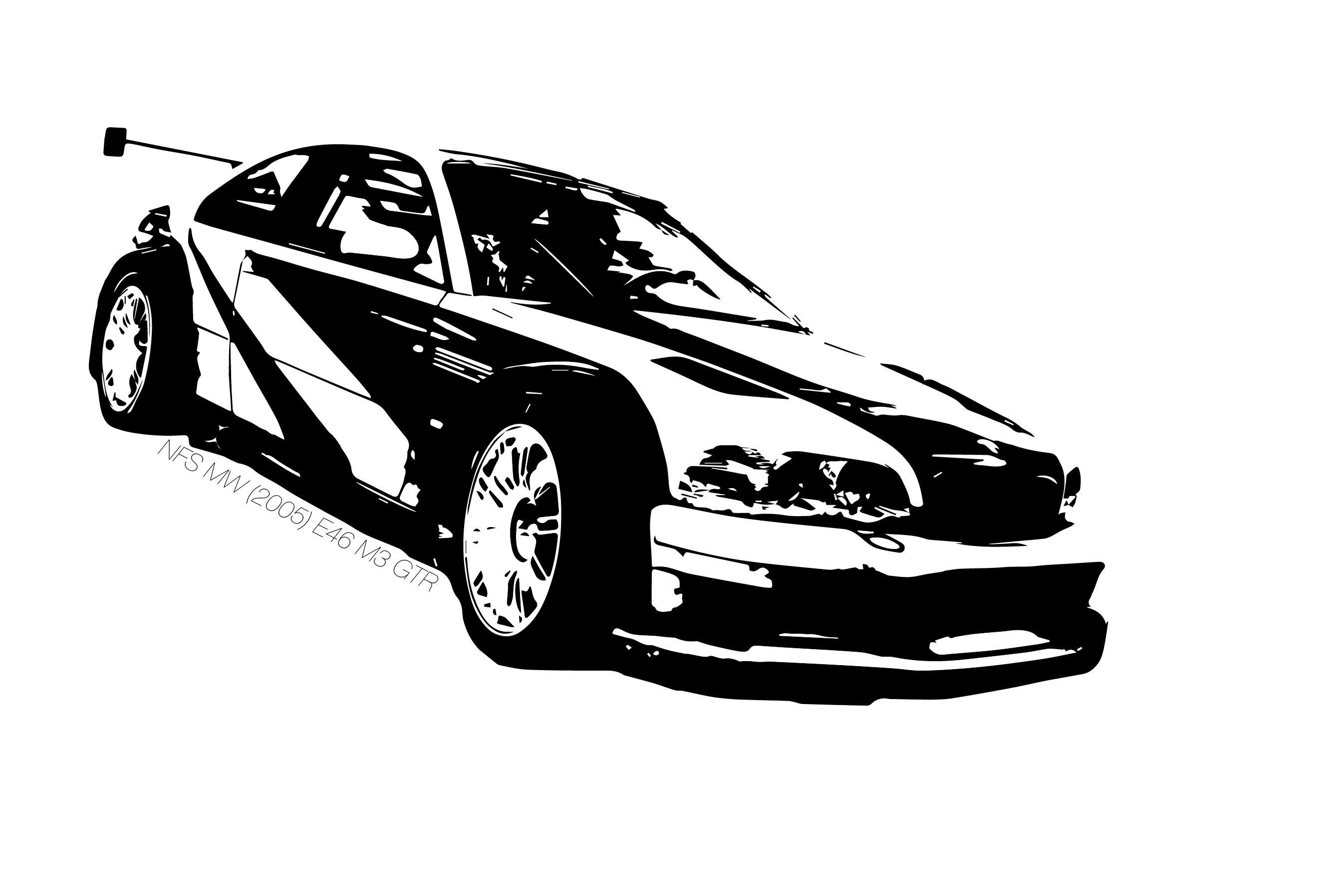 Selfmade nfsmw m3 wallpaper :)