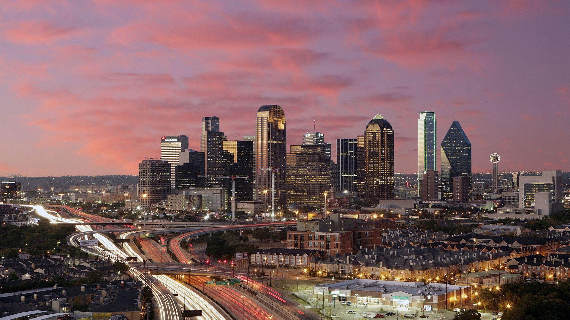 Photo Collection Dallas Skyline Wallpaper For