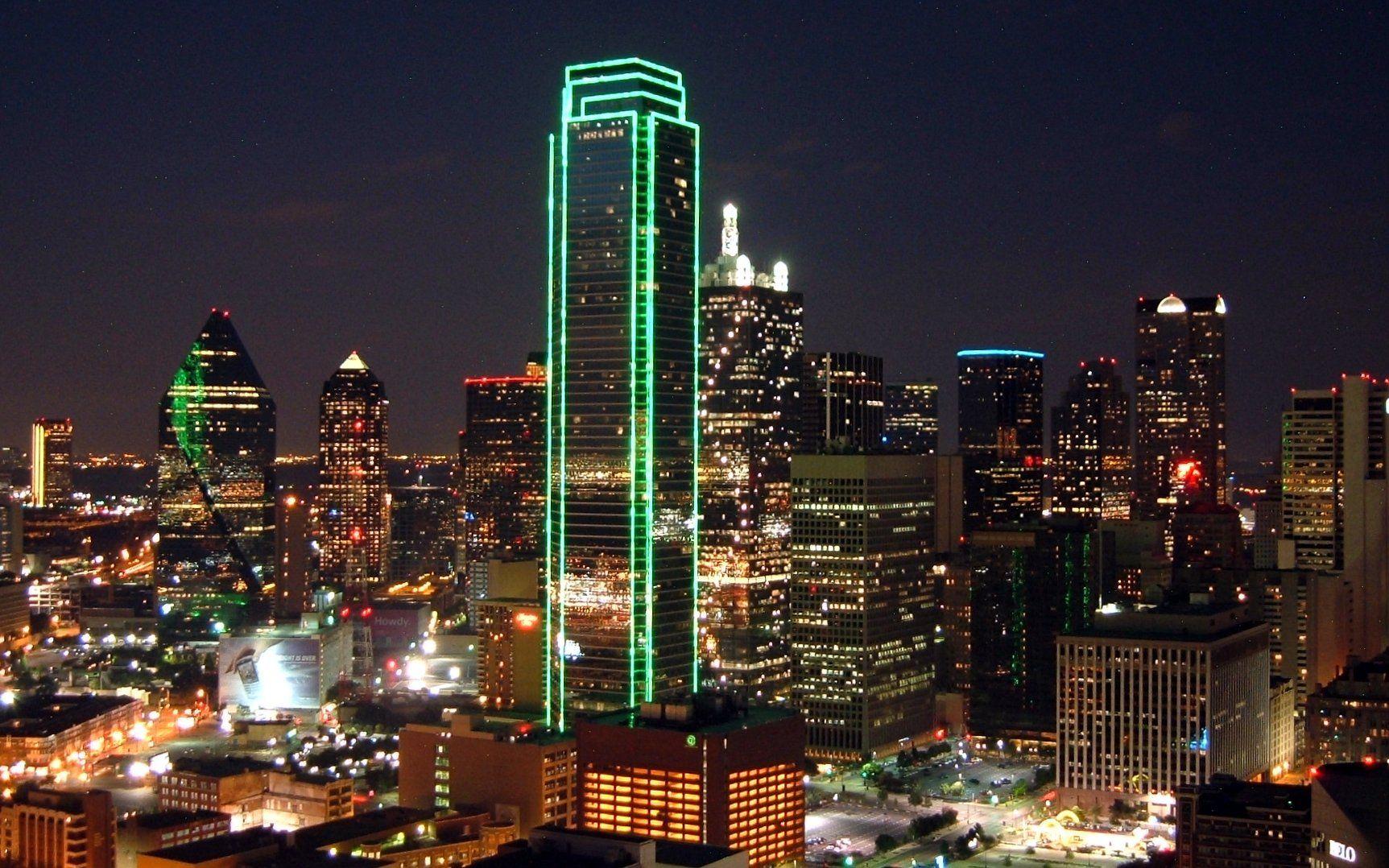 Photo Collection Dallas Texas Night View Wallpaper