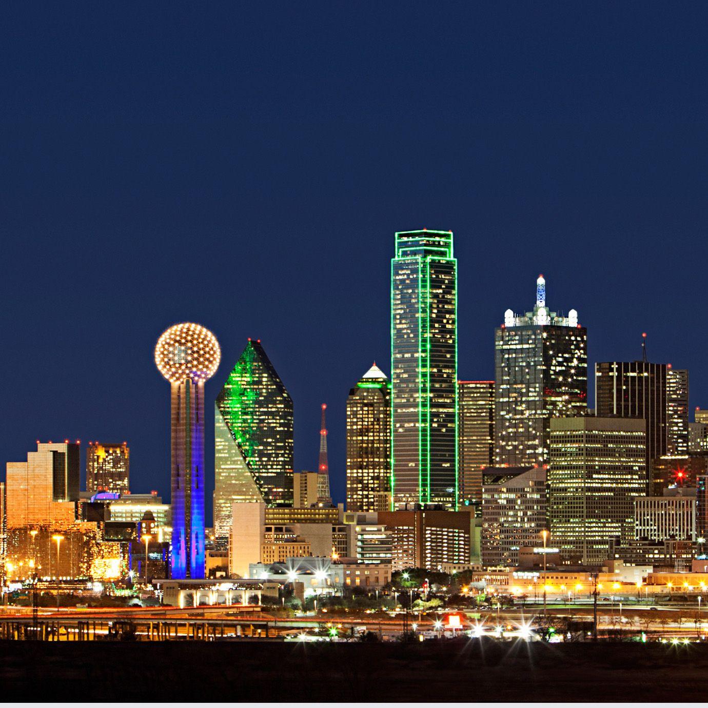 Dallas Skyline Wallpapers Wallpaper Cave