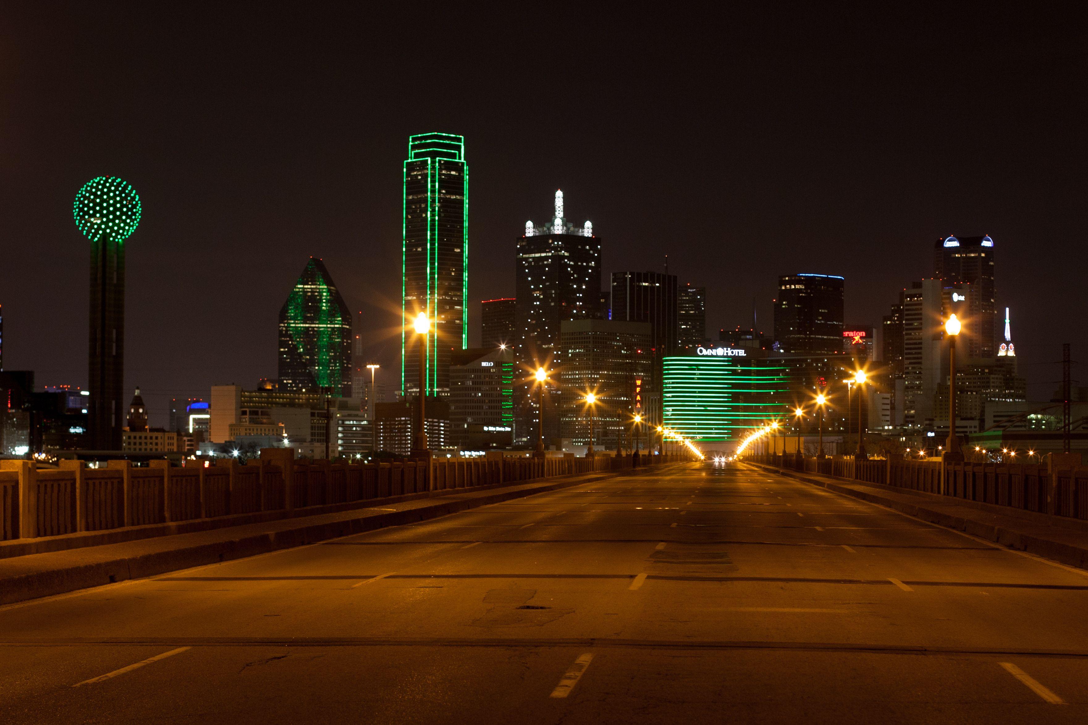 Dallas Texas Skyline Omni Wallpaper HD