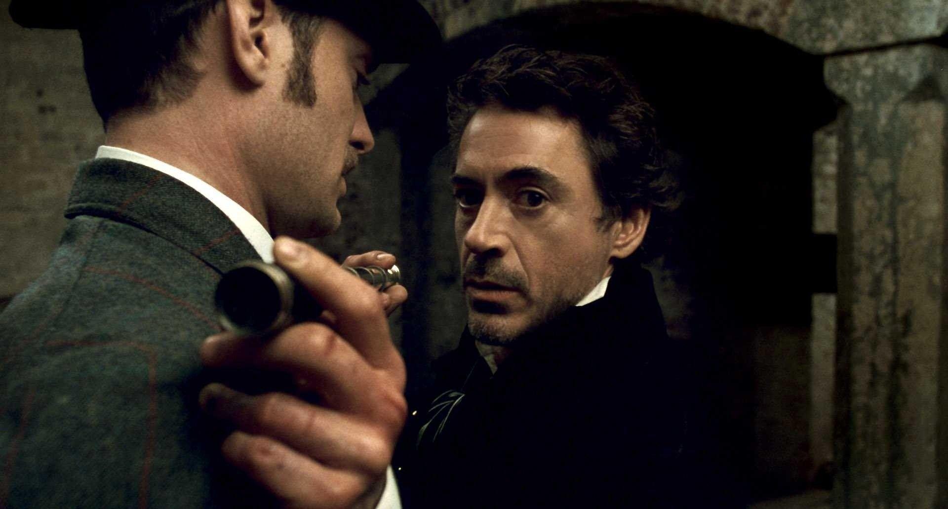 Robert Downey in Movie Sherlock Holmes