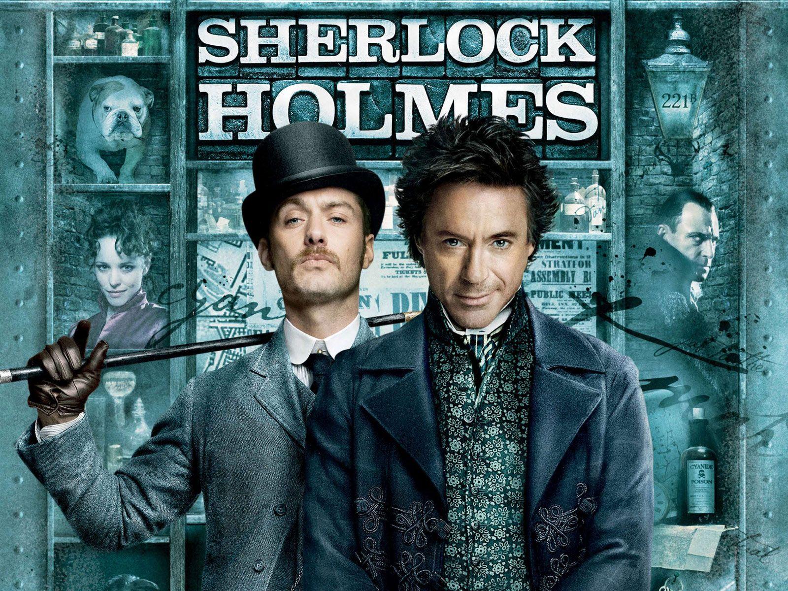 Sherlock Holmes Movie Poster Wallpaper