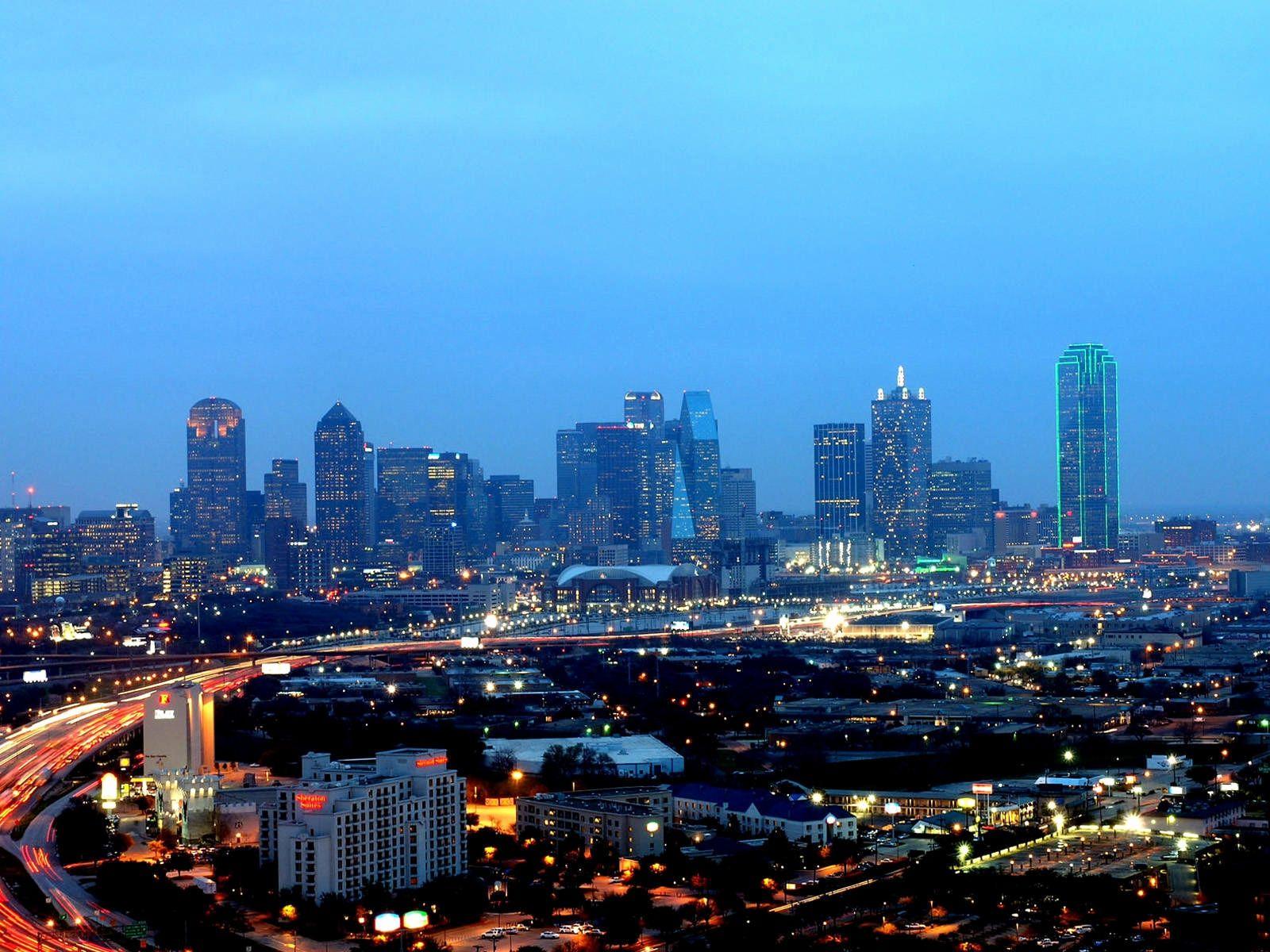 Dallas Wallpaper Luxury Dallas Skyline Dallas Tx Usa City Lights