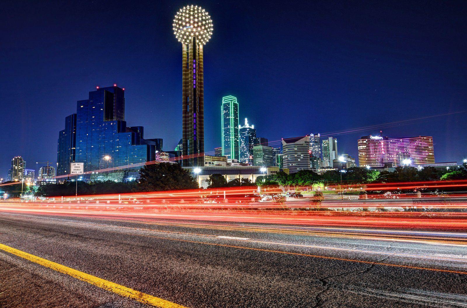Dallas Skyline Wallpapers Wallpaper Cave