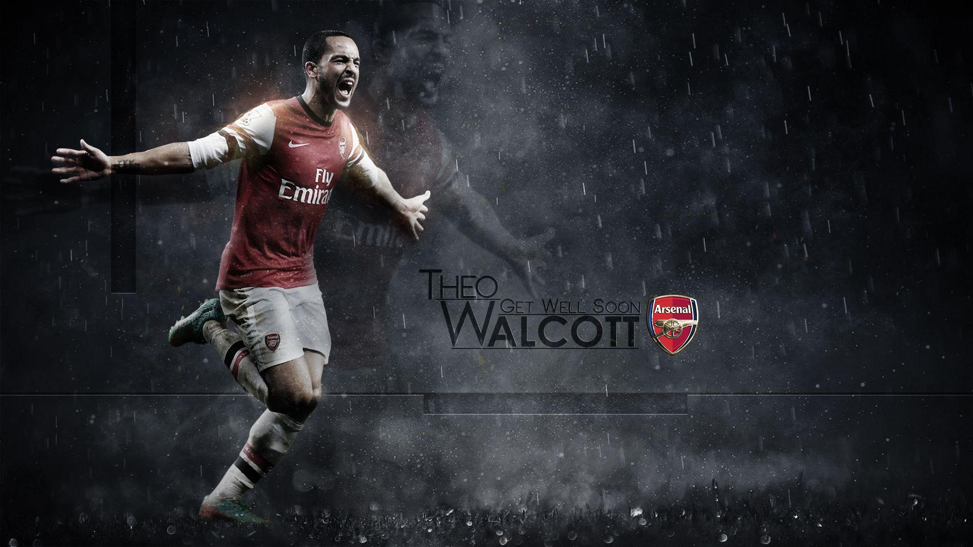 Theo Walcott. HD Football Wallpaper