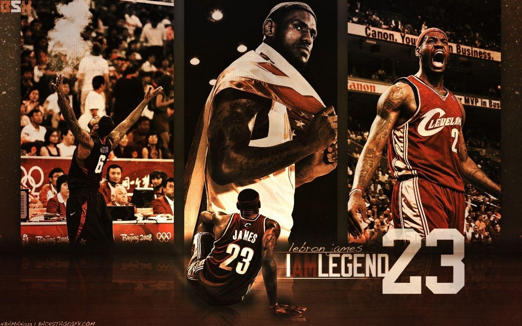 Legend Nba Lebron James Miami Heat Cleveland Cavaliers Basketball 1680x1050 px number 23 Wallpaper HD / Desktop and Mobile Background