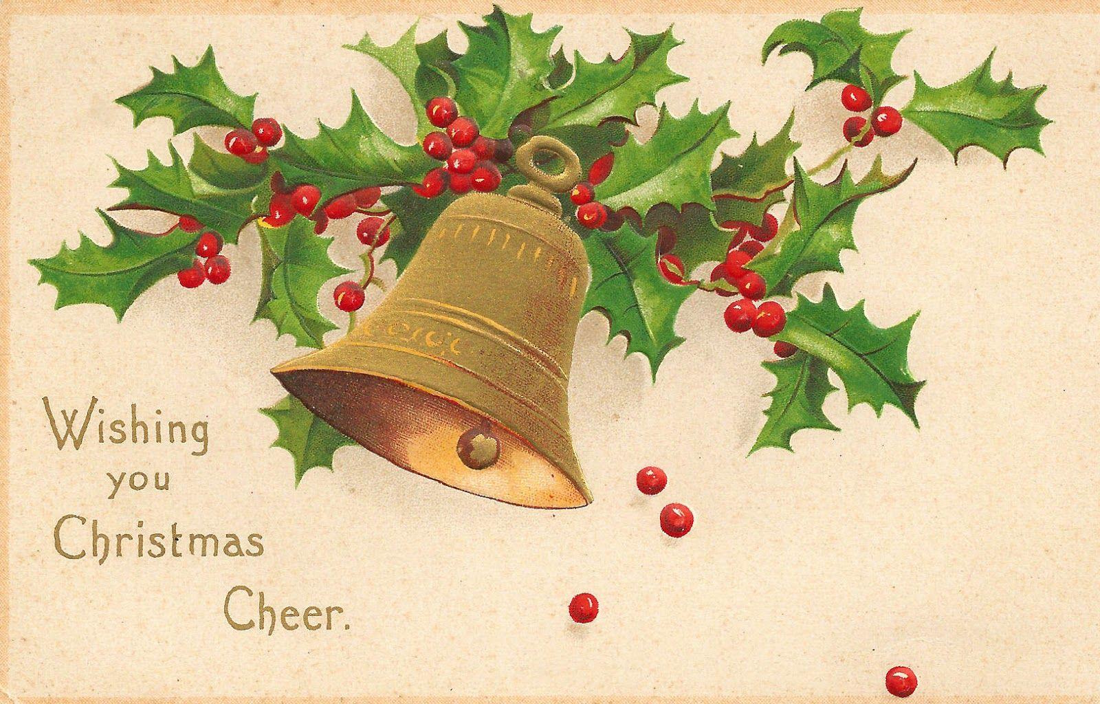 Antique Image: Free Christmas Graphic: Vintage Christmas Clip Art