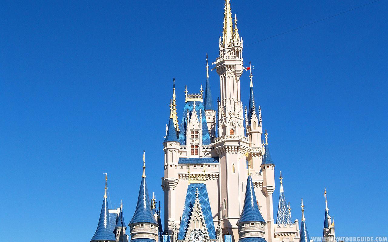 Cinderellas Castle at Night Magic Kingdom Walt Disney World