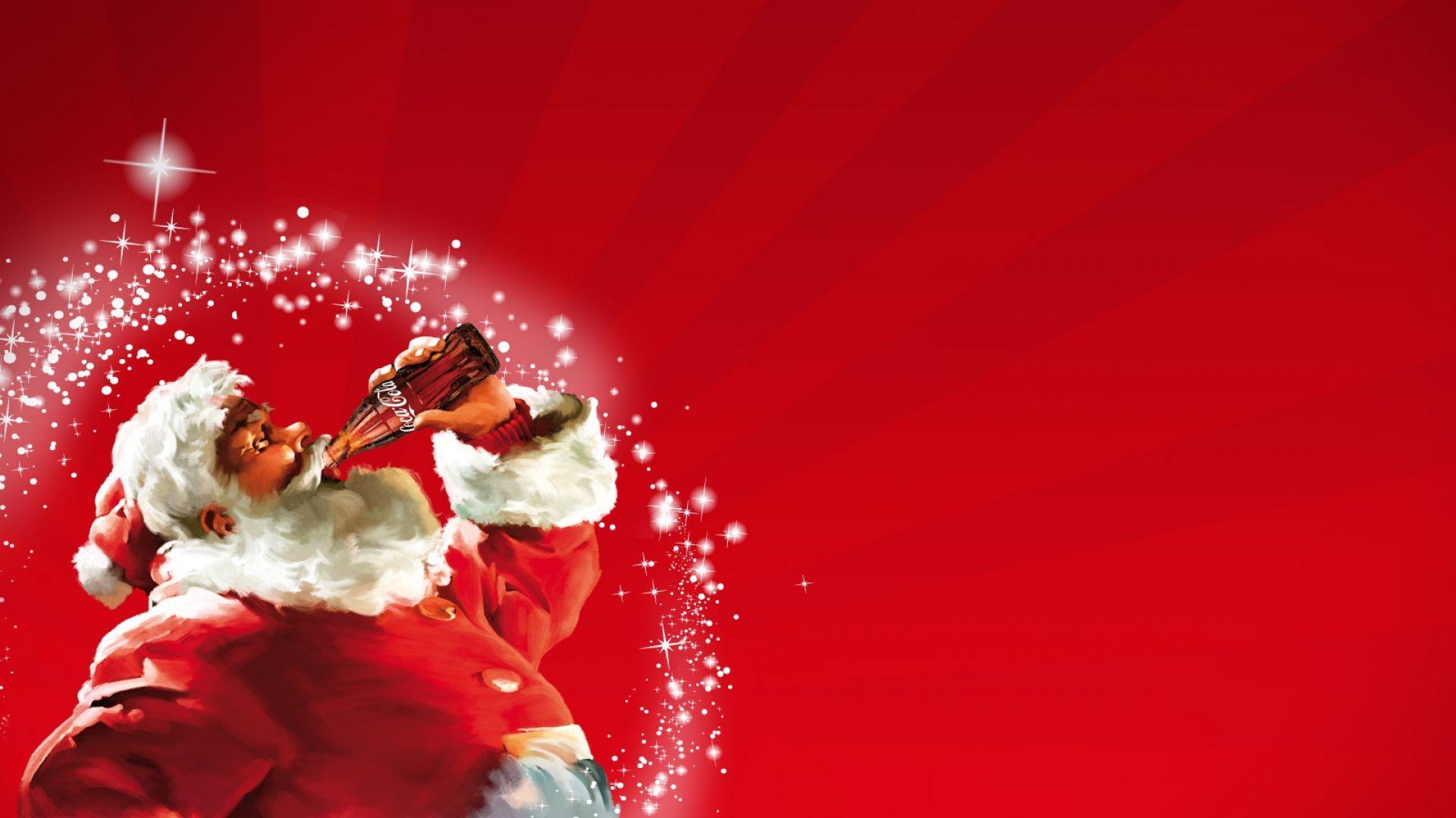 Santa Claus Coca Cola Wallpaper