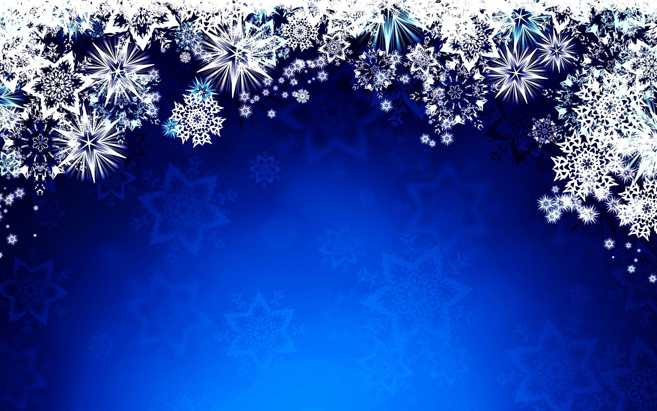 Christmas Snowflakes Wallpapers - Wallpaper Cave