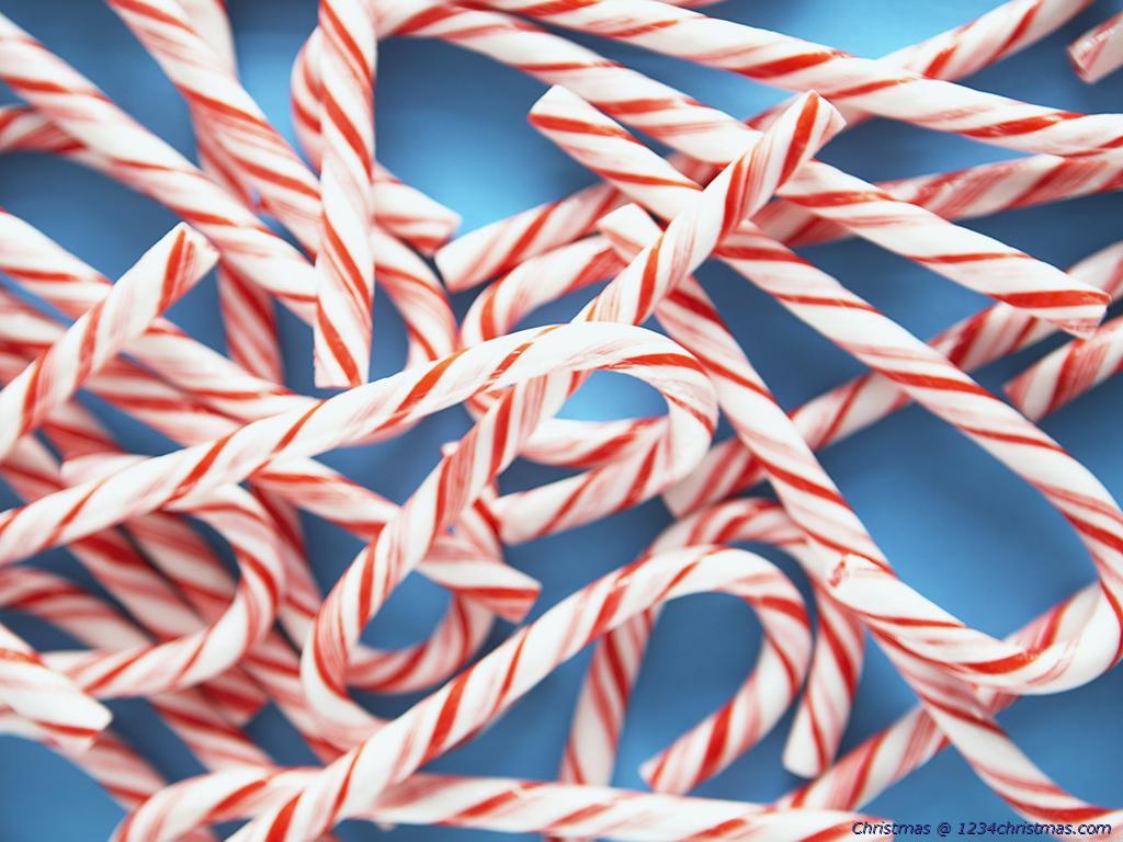 Christmas Candy Cane / Candy Wallpaper for Download