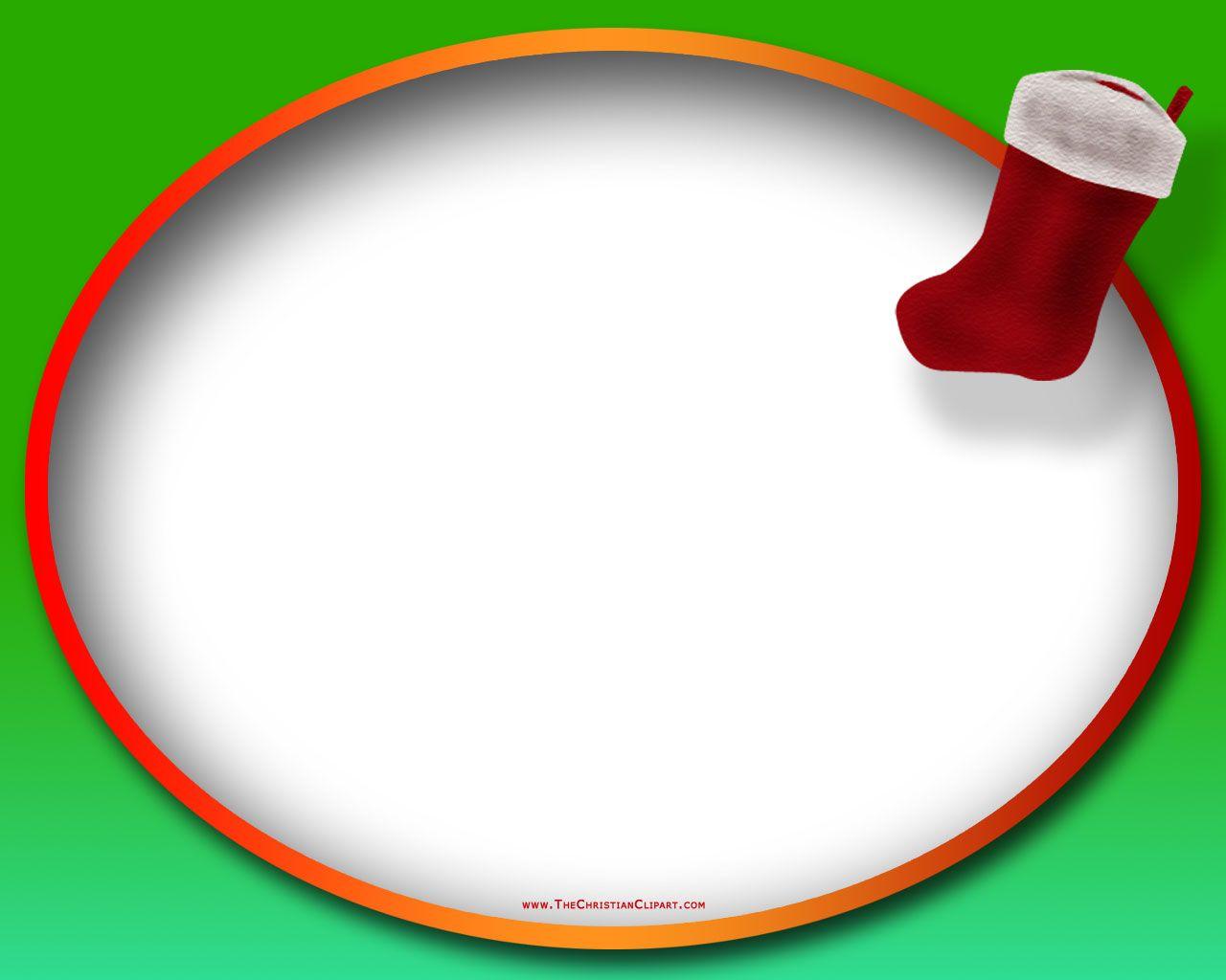 Christmas Stocking Background