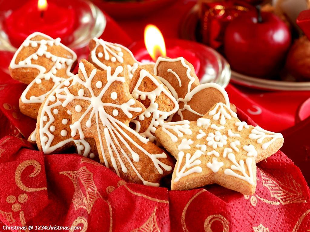 Christmas Cookies Wallpaper for Free Download