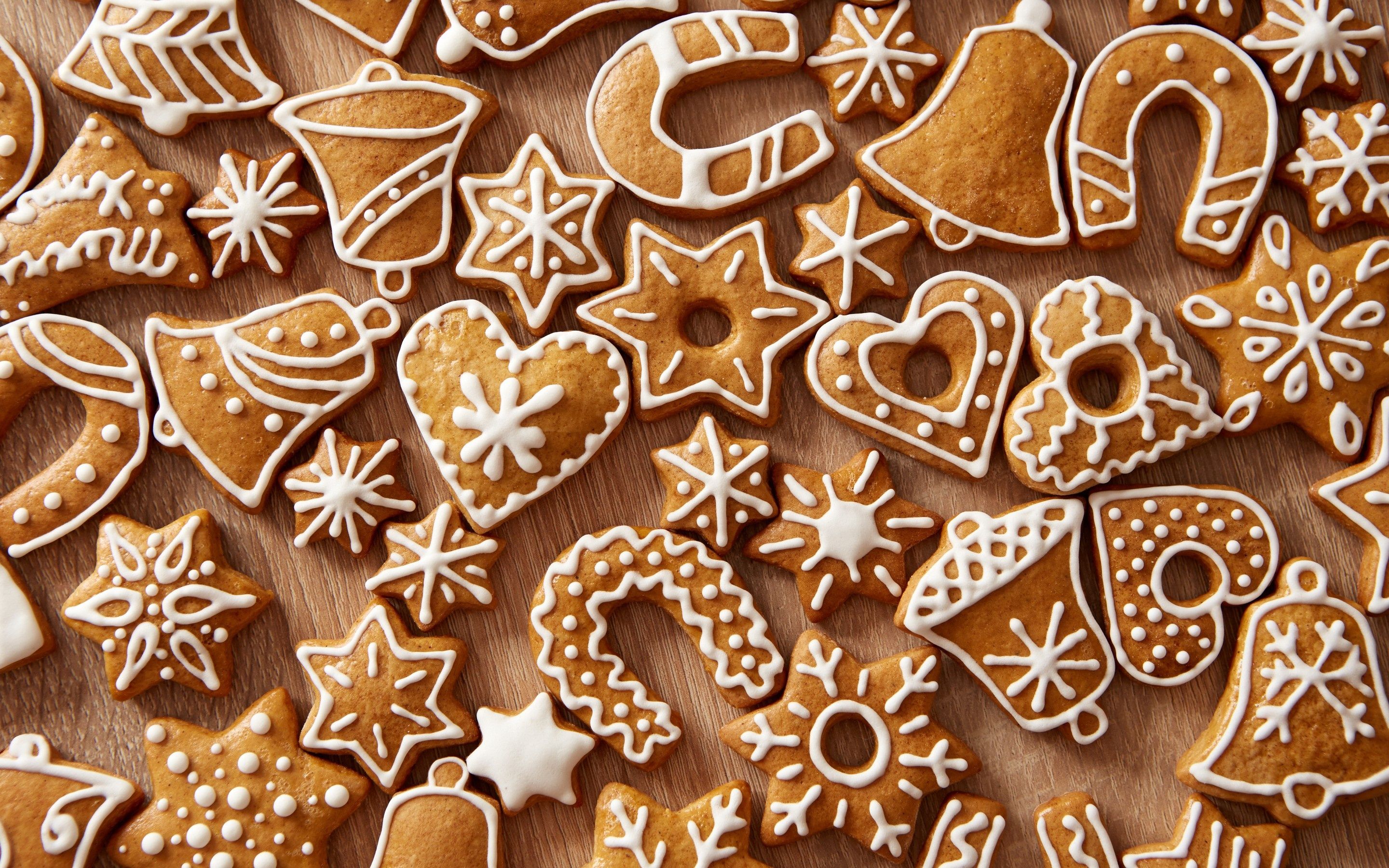 Christmas Cookies Decoration Wallpaper