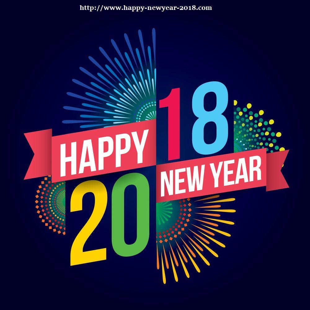 Happy New Year 2018 HD Wallpaper Of Happy New Year