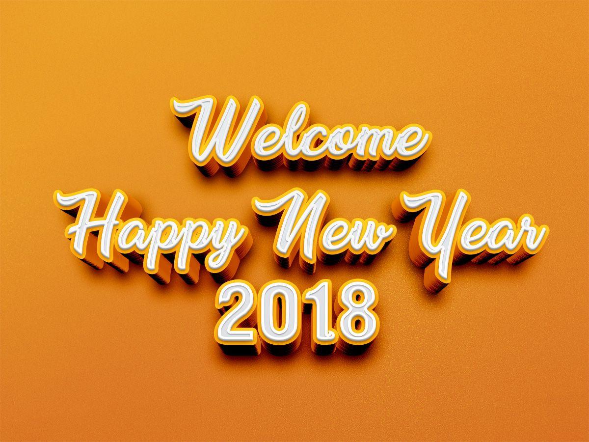 Goodbye 2017 Welcome 2018 New Year Image, Messages & SMS