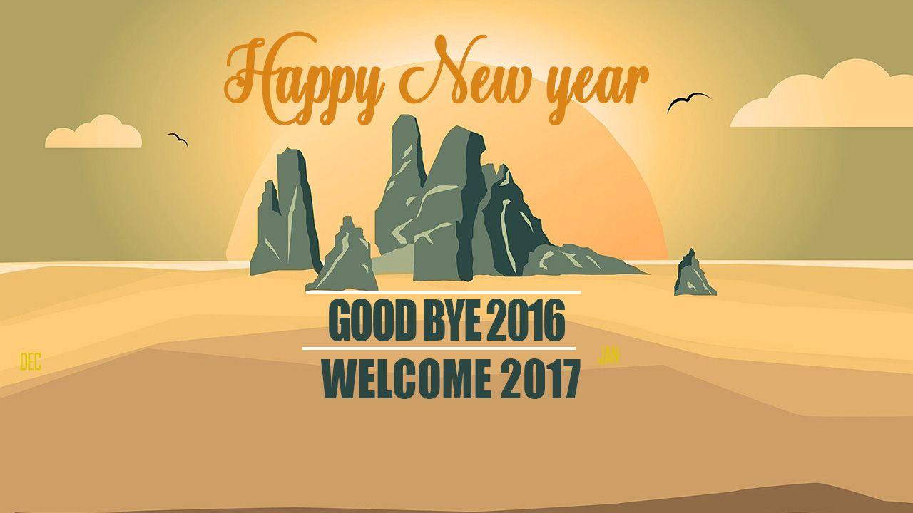 Good Bye 2017 Welcome 2018 Messages, Image & Quotes