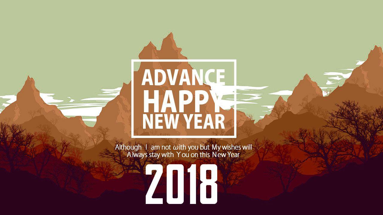 Happy New Year 2018 Image New Year HD Wallpaper