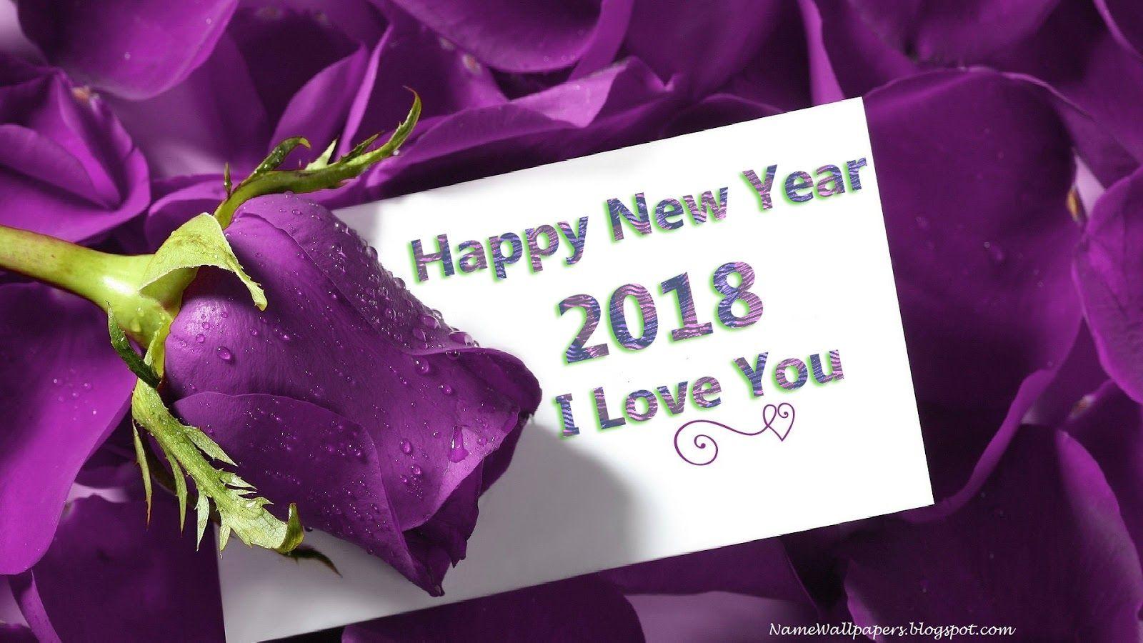 Happy New Year 2018 Wallpaper HD Free Download. Happy New Year
