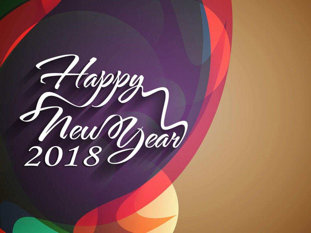 Happy New Year 2018 HD Wallpaper, Image, Picture, GIF