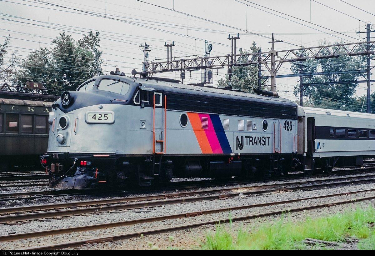 For about two years, New Jersey Transit leased this F7 from