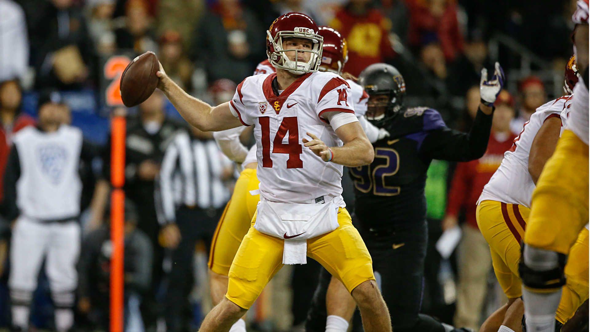 NFL Draft Scouting: Pro Scouts All Over USC Washington State. NFL