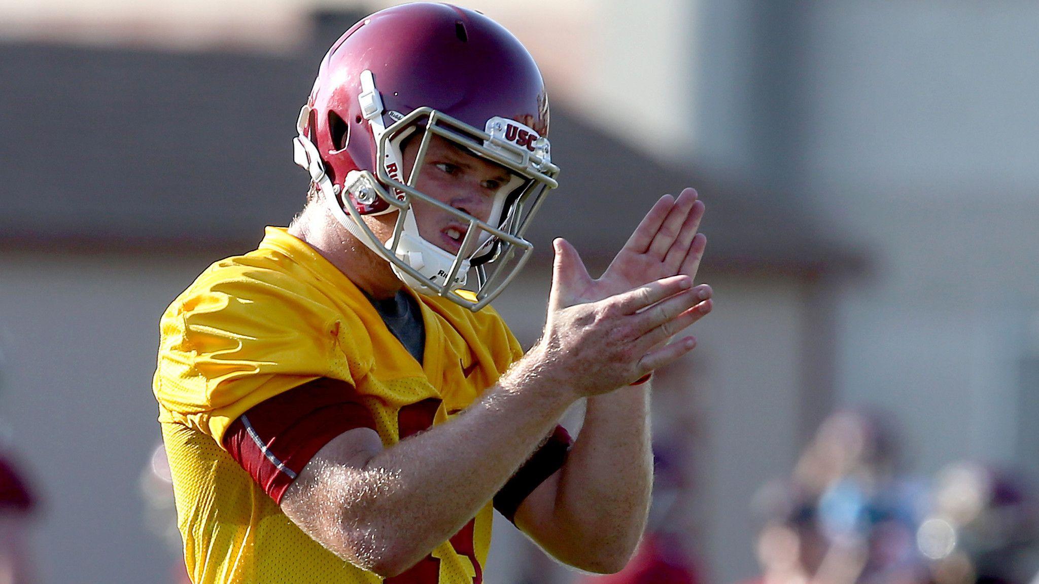 Stoic, confident Sam Darnold is making USC's quarterback decision