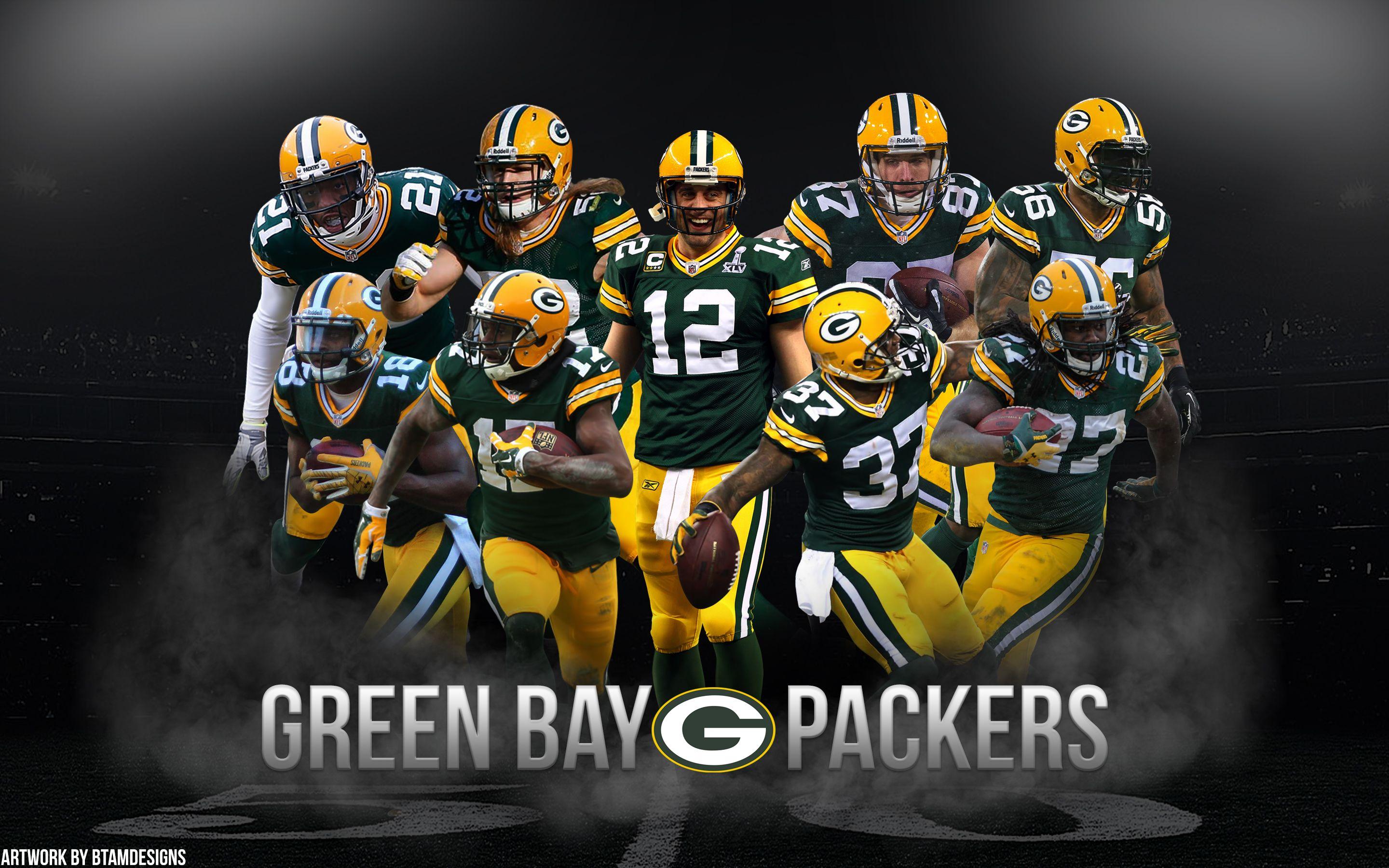 Green Bay Packers team wallpapers by btamdesigns