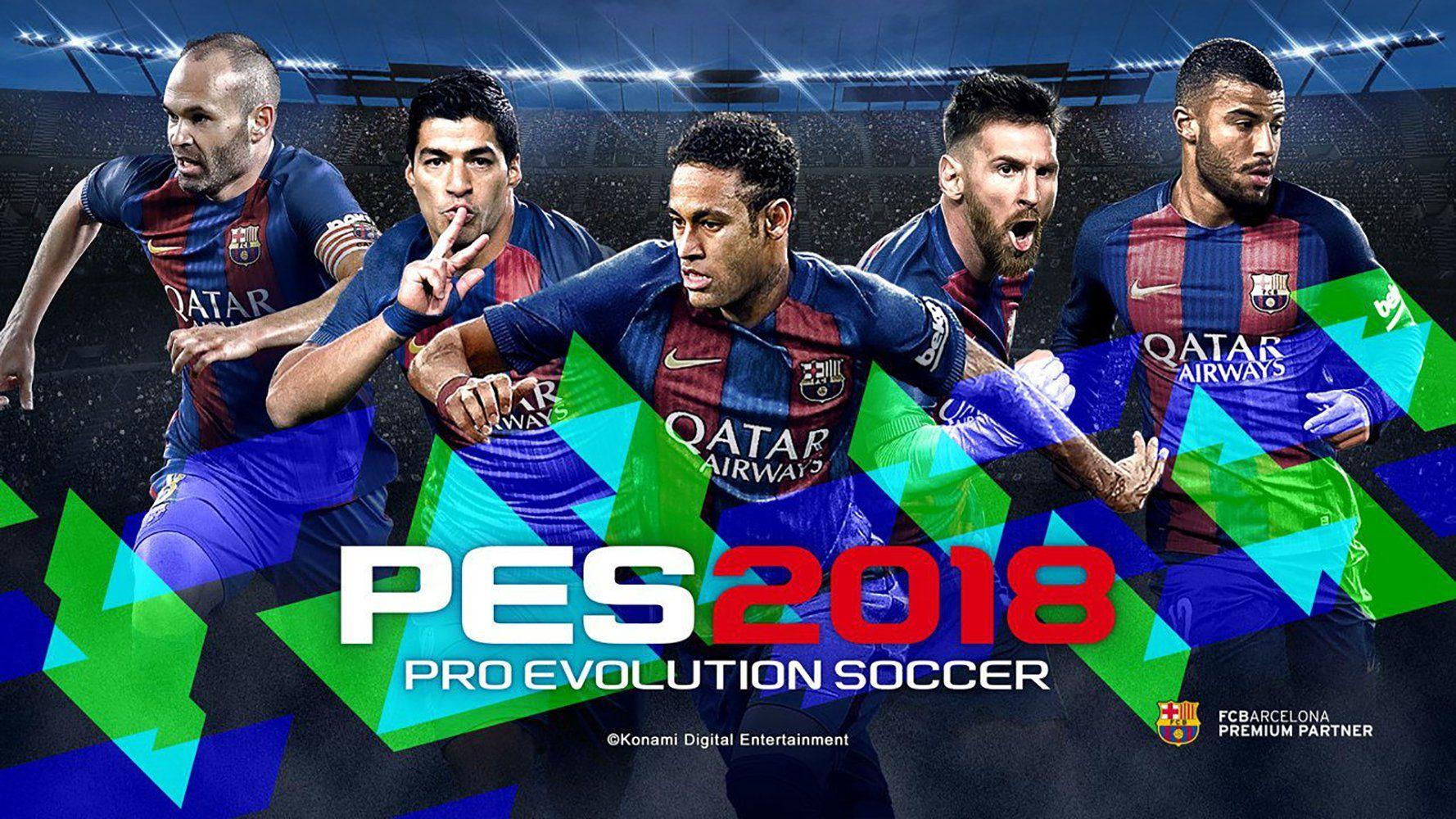 Pro Evolution Soccer 2018 Bakgrund and Bakgrundx1000