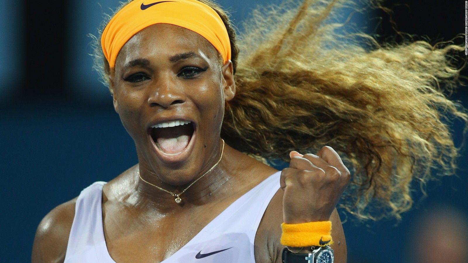 Serena Williams shares newborn daughter with the world
