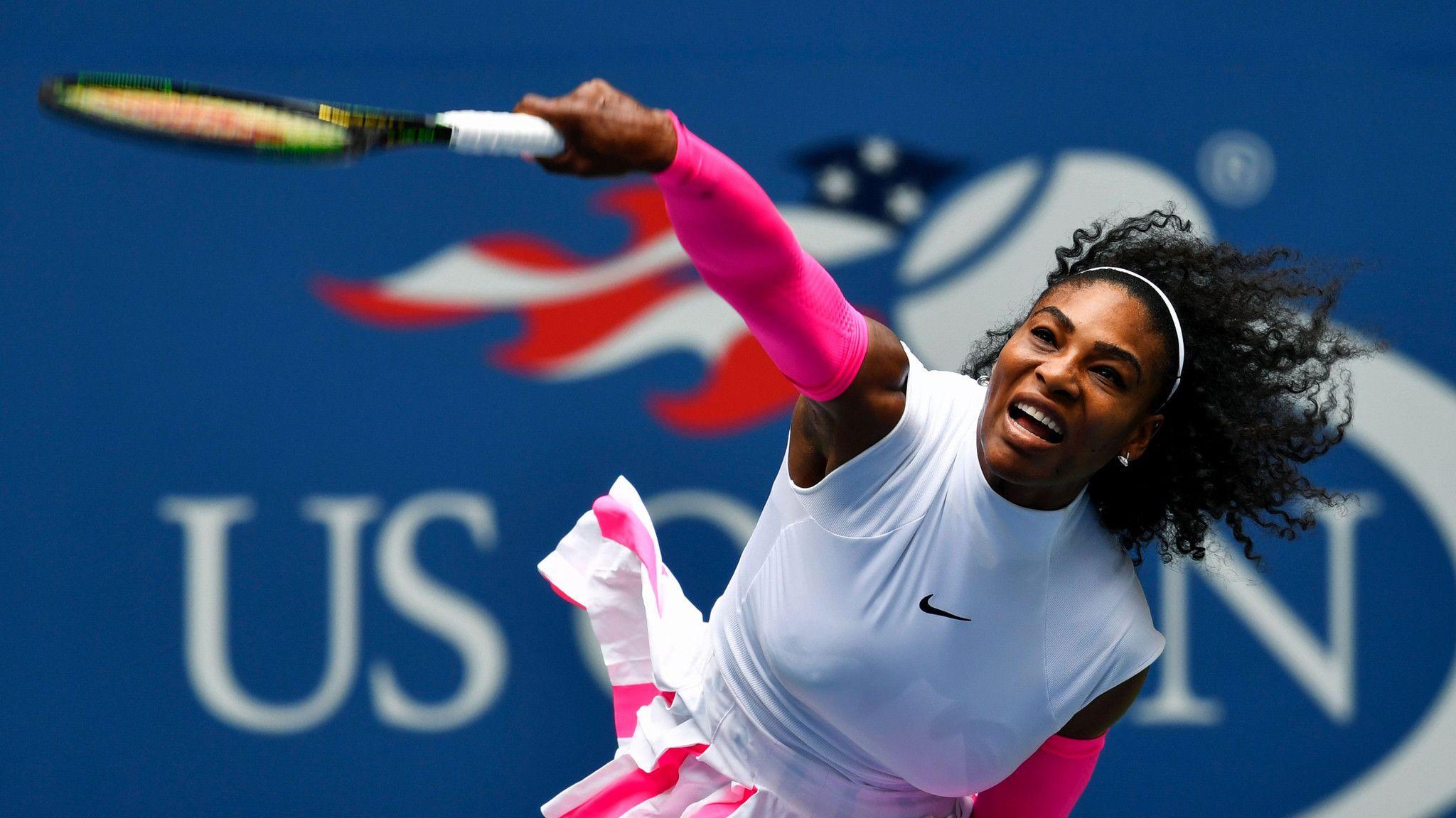 Serena Williams reaches fourth round at U.S. Open