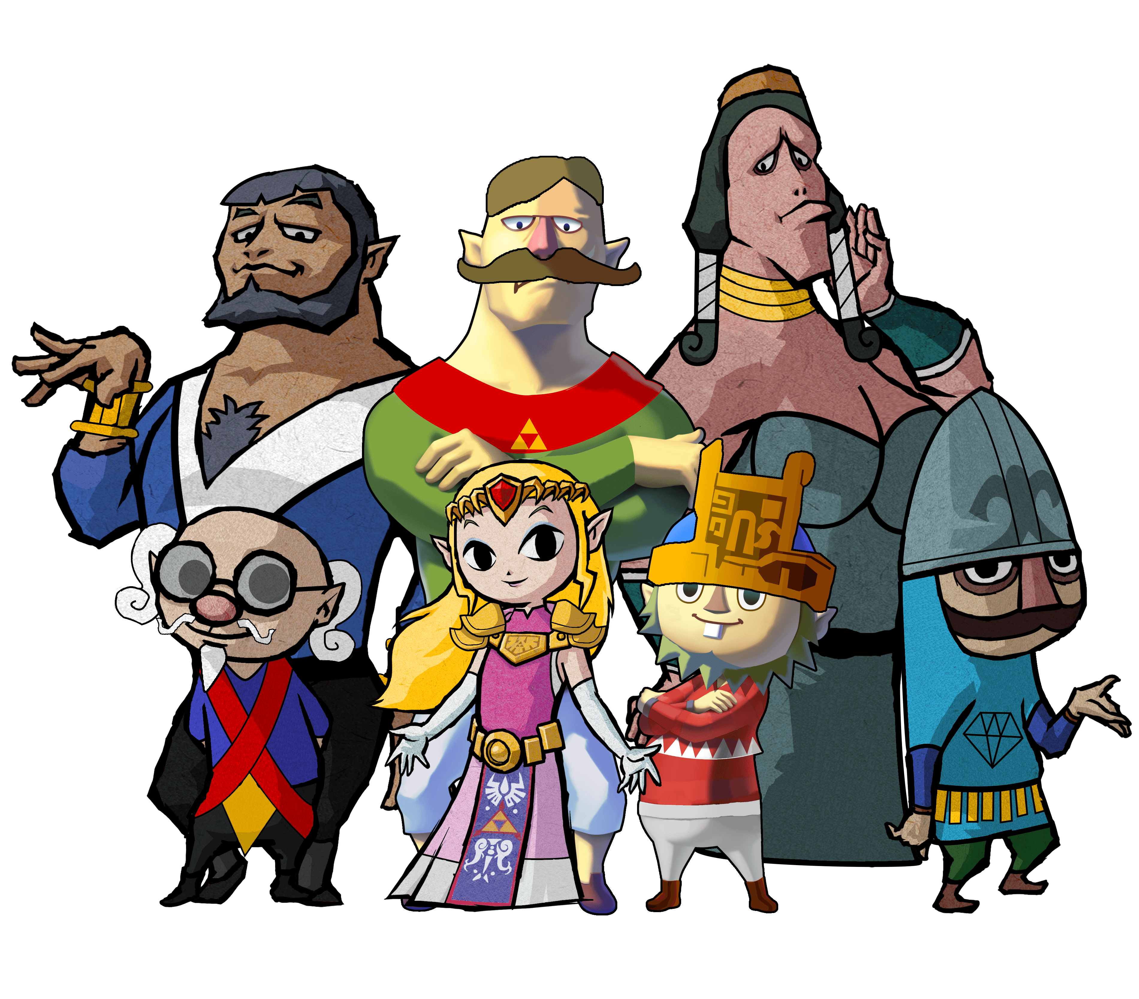Wind Waker Tetra and the Pirate's Ancestors