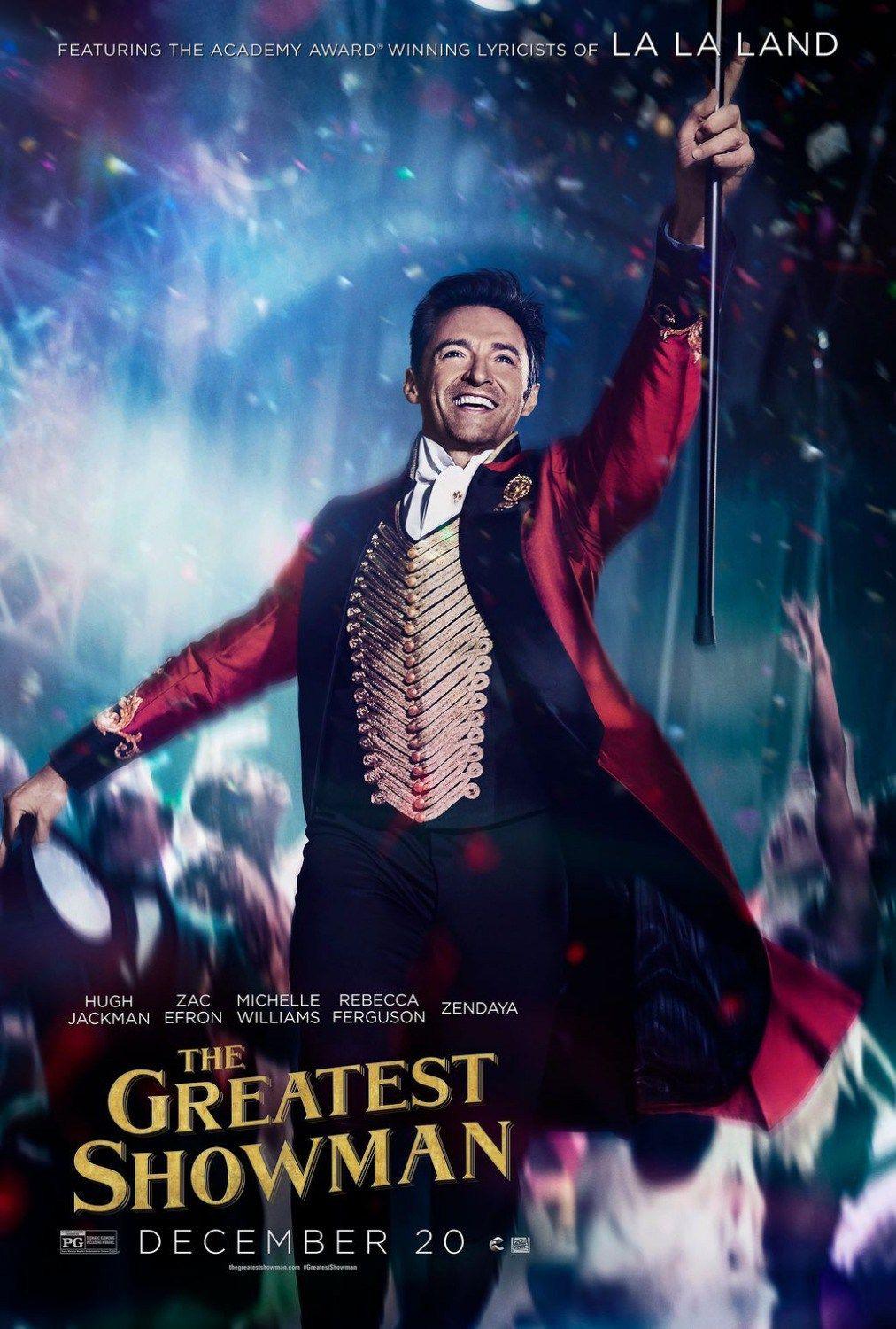 The Greatest Showman Movie Character Posters, Teaser Trailer