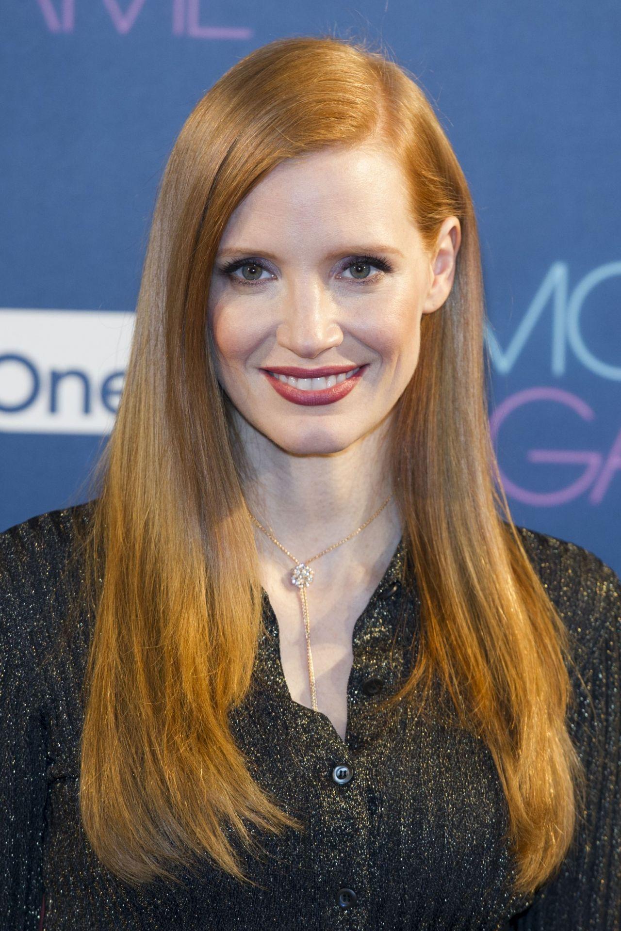 Jessica Chastain's Game Photocall in Madrid