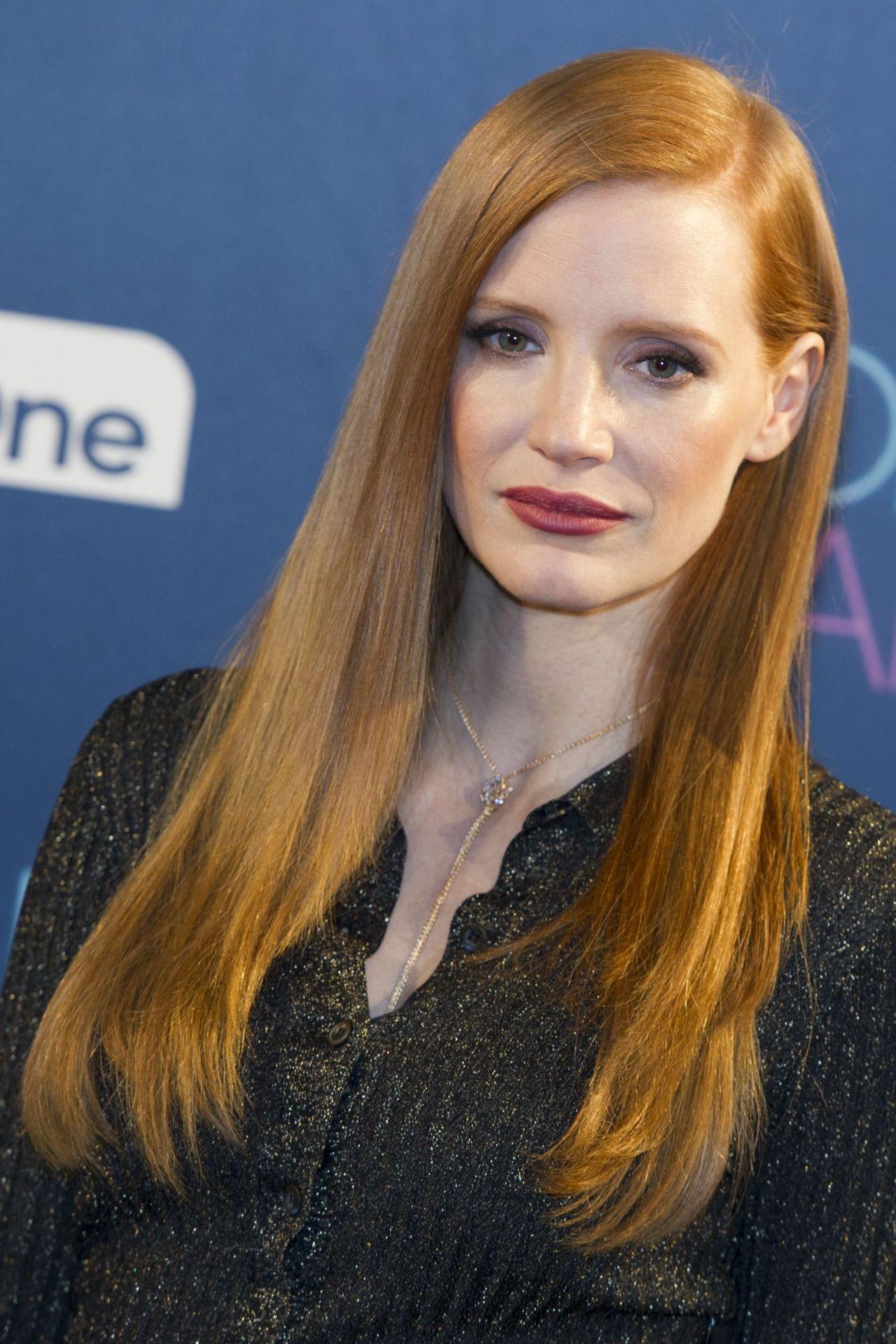 Jessica Chastain's Game Photocall in Madrid