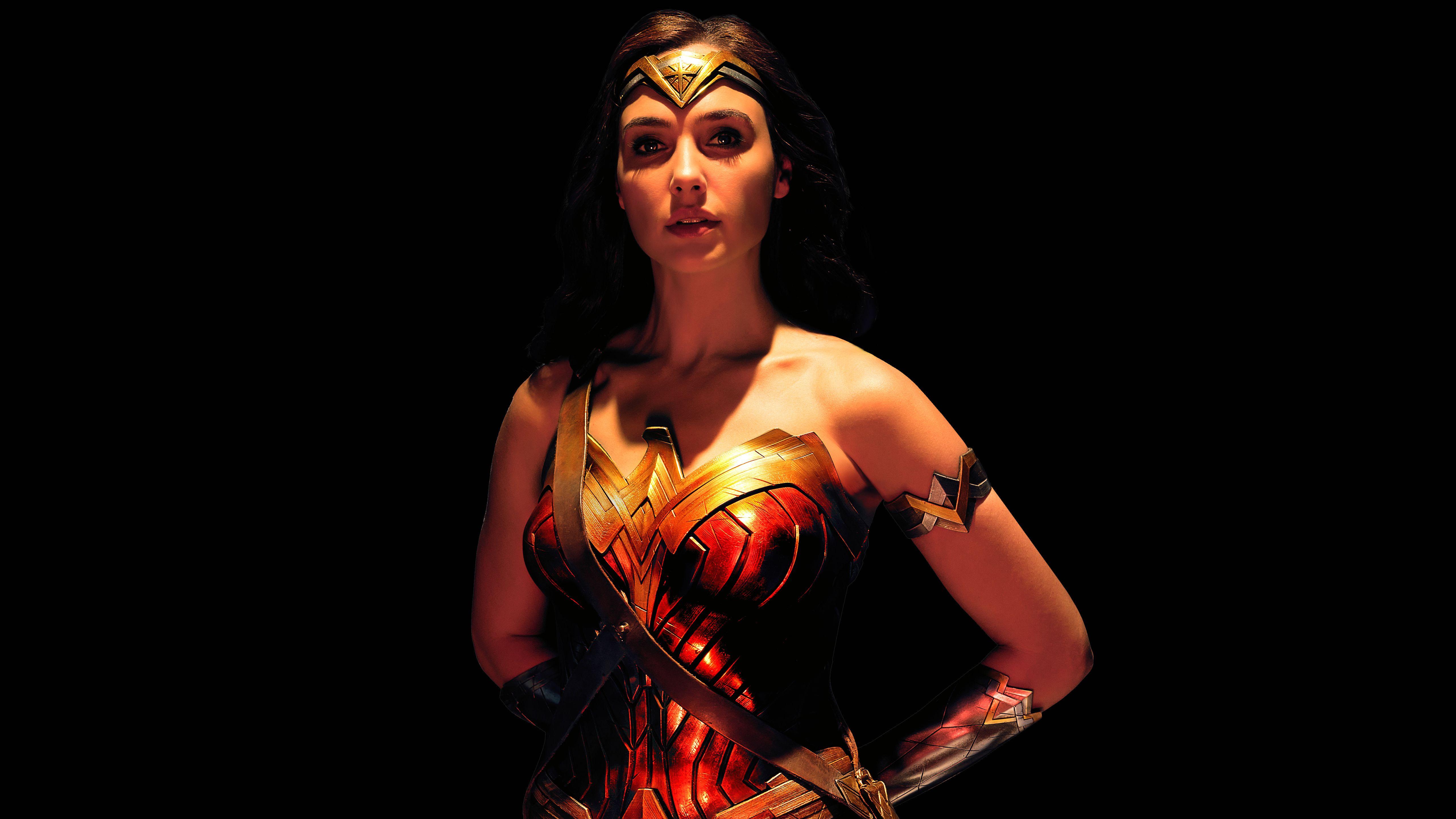 Wallpaper Wonder Woman, Gal Gadot, Justice League, HD, 5K, Movies