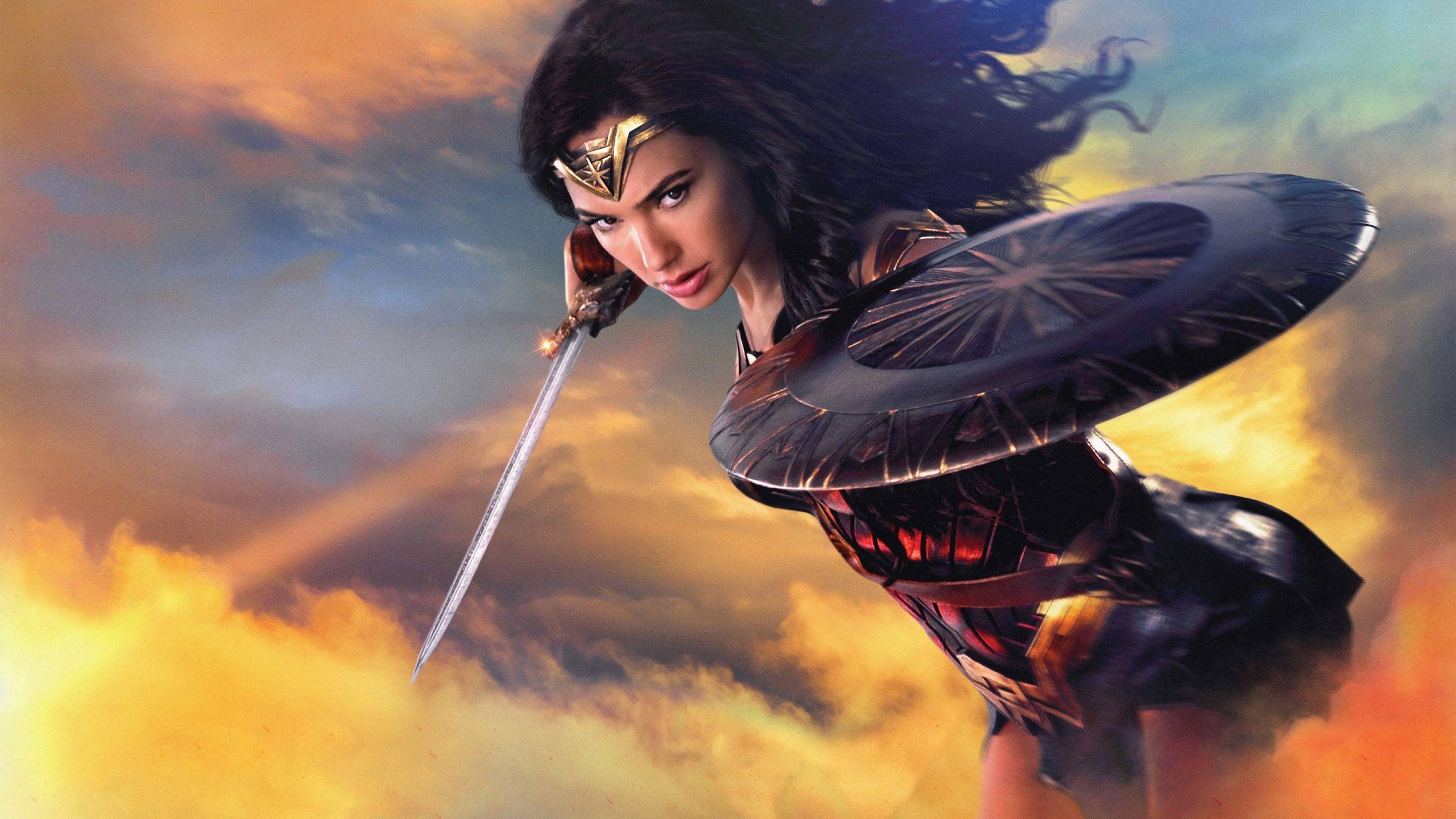 Wonder Woman Gal Gadot Wallpaper For Desktop in HD 4K Size