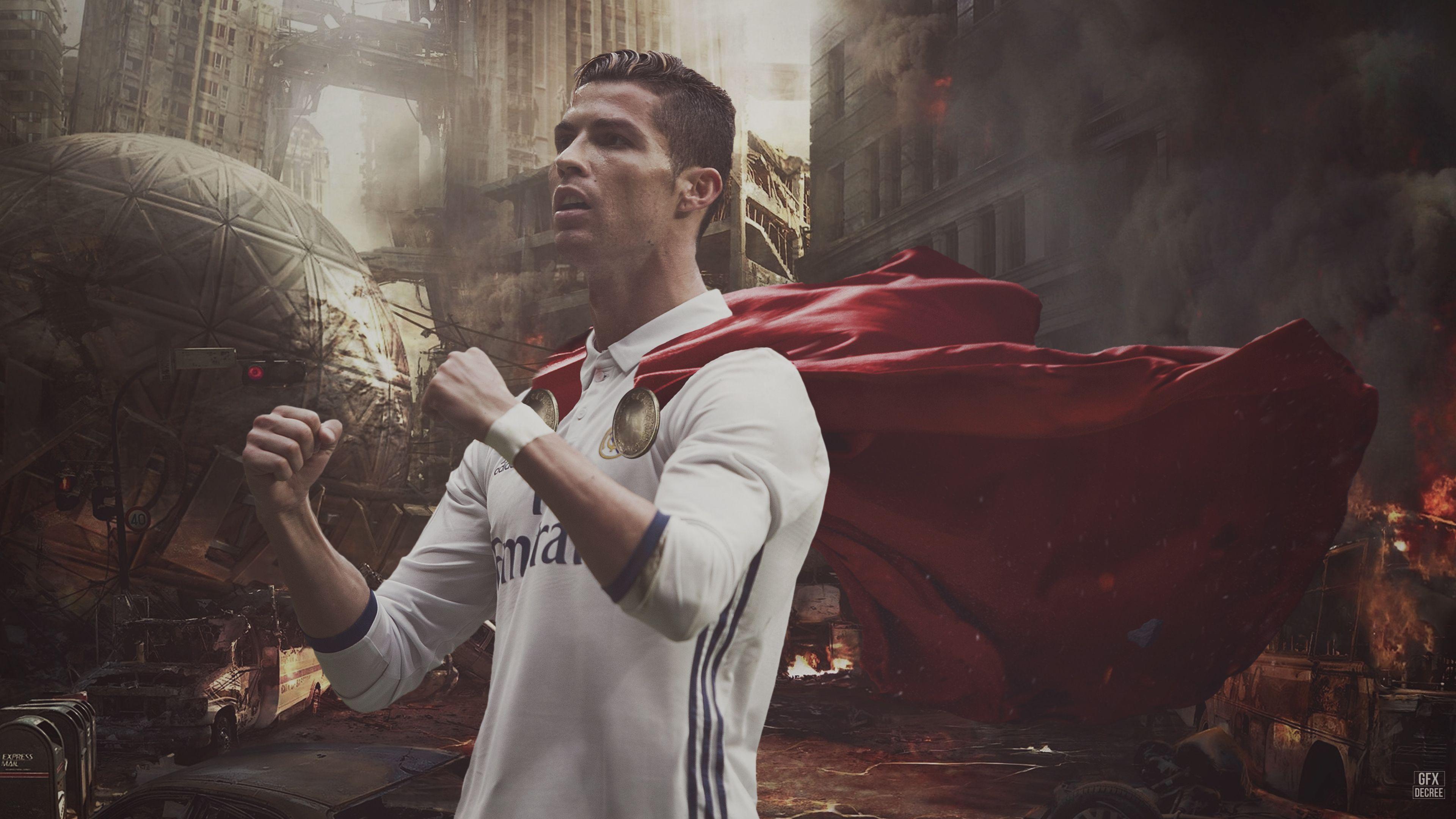 Wallpaper Cristiano Ronaldo, FIFA 4K, Games