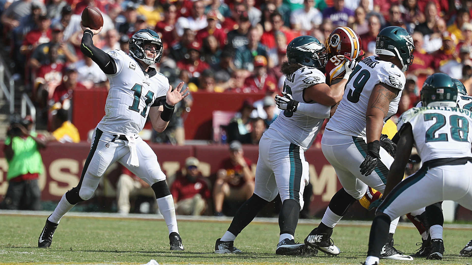 Eagles Off And Running Thanks To Not So Secret Weapon: Carson