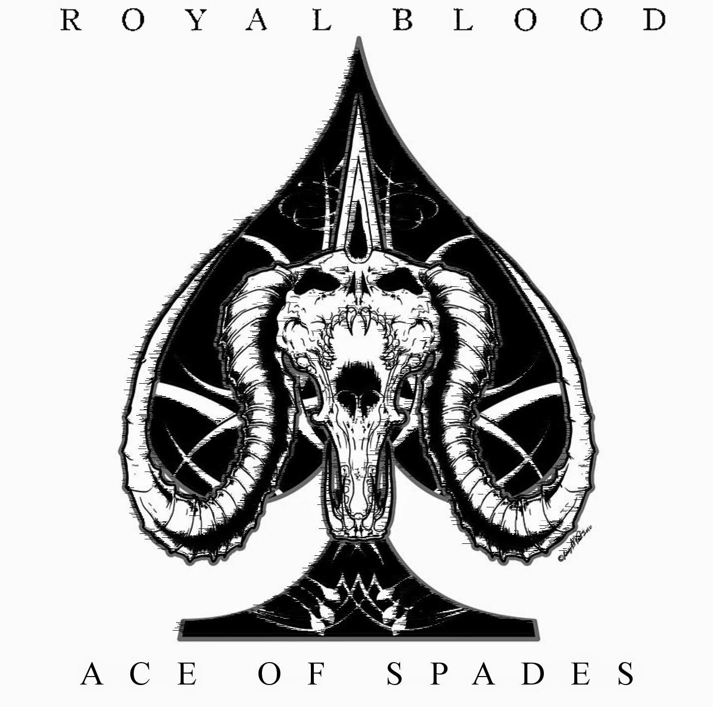 Image result for royal blood album cover ace of spades. Shirts