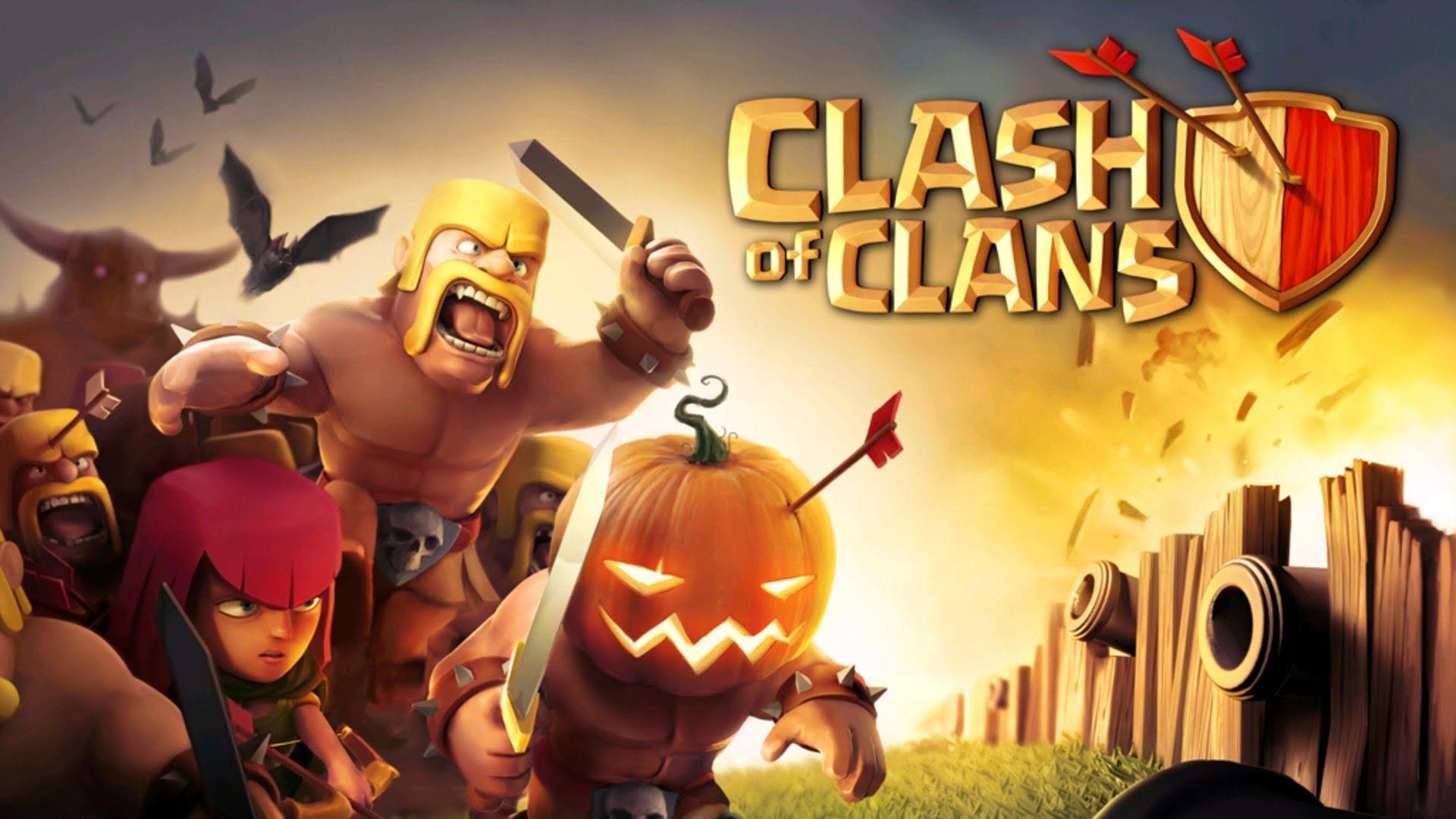 Фоны из игры clash of clans
