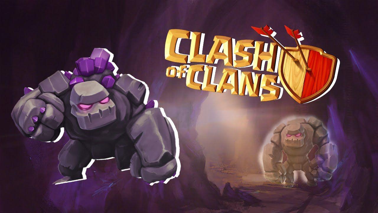 Clash Of Clans Wallpaper Gowipe 3D HD Image For iPhone Golem Top
