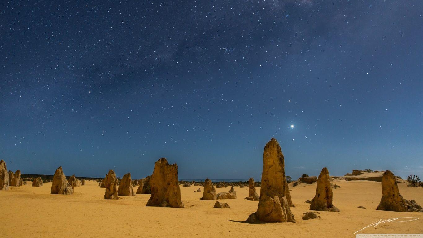 The Pinnacles in Western Australia ❤ 4K HD Desktop Wallpaper