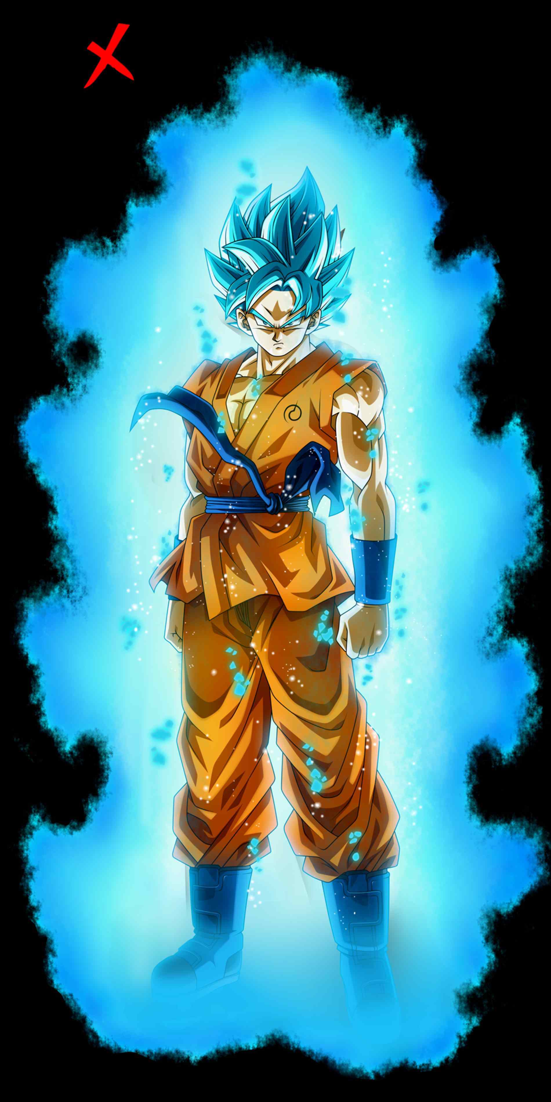 Super Goku Super Saiyan God Blue Wallpaper All About Anime Anime