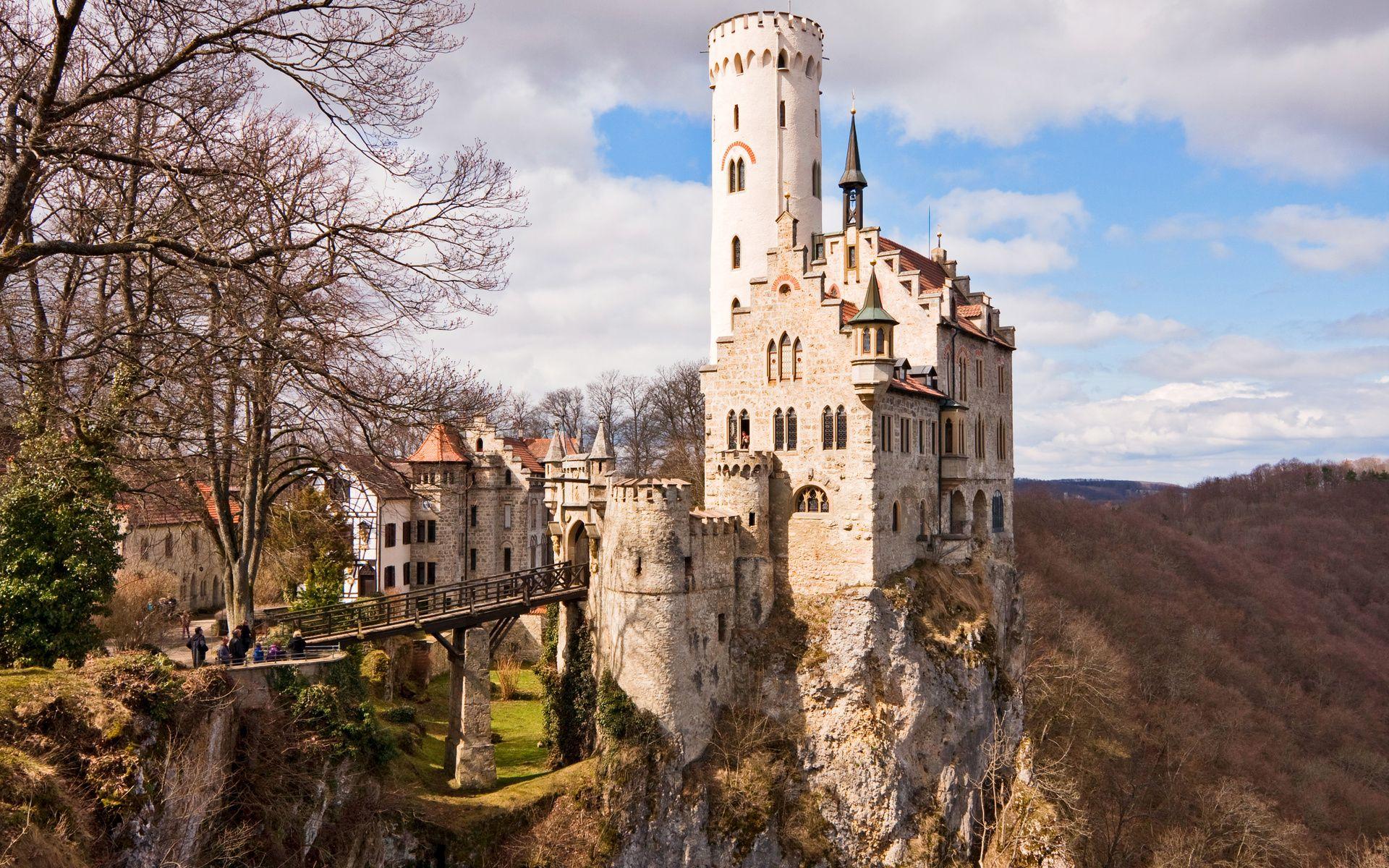 Germany, The Middle Ages, Castle, Lichtenstein