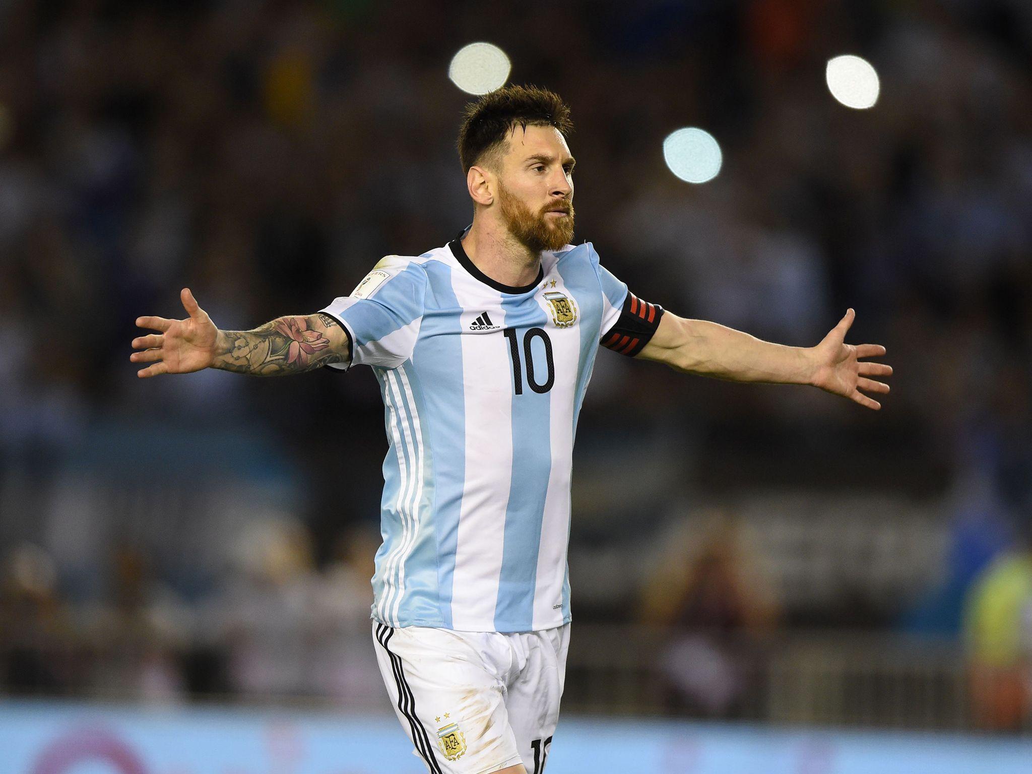 Lionel Messi Argentina jersey 2021 HD wallpaper